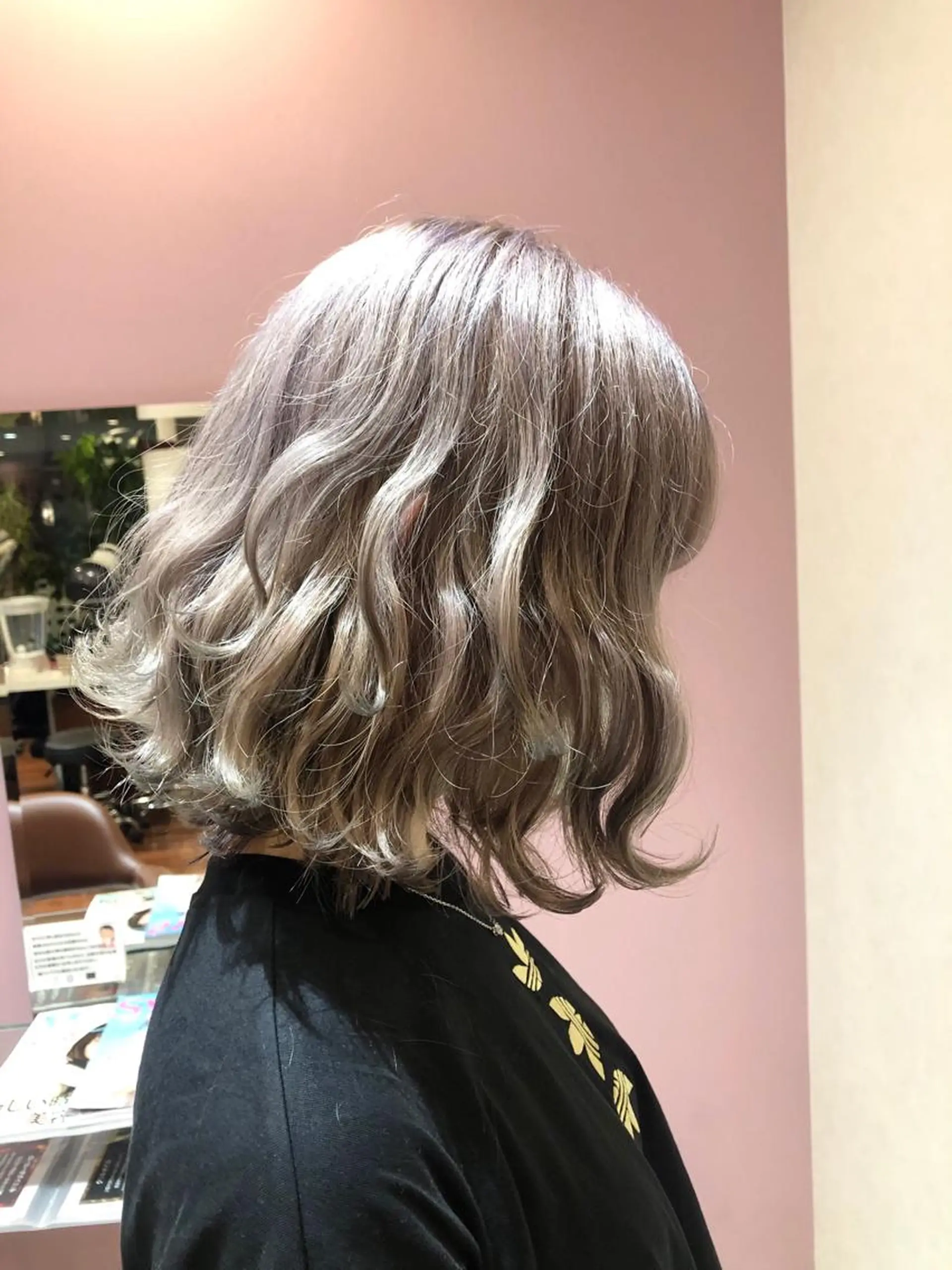 ミディアム カラー 大阪長居🌱野見山 卓也のヘアスタイル