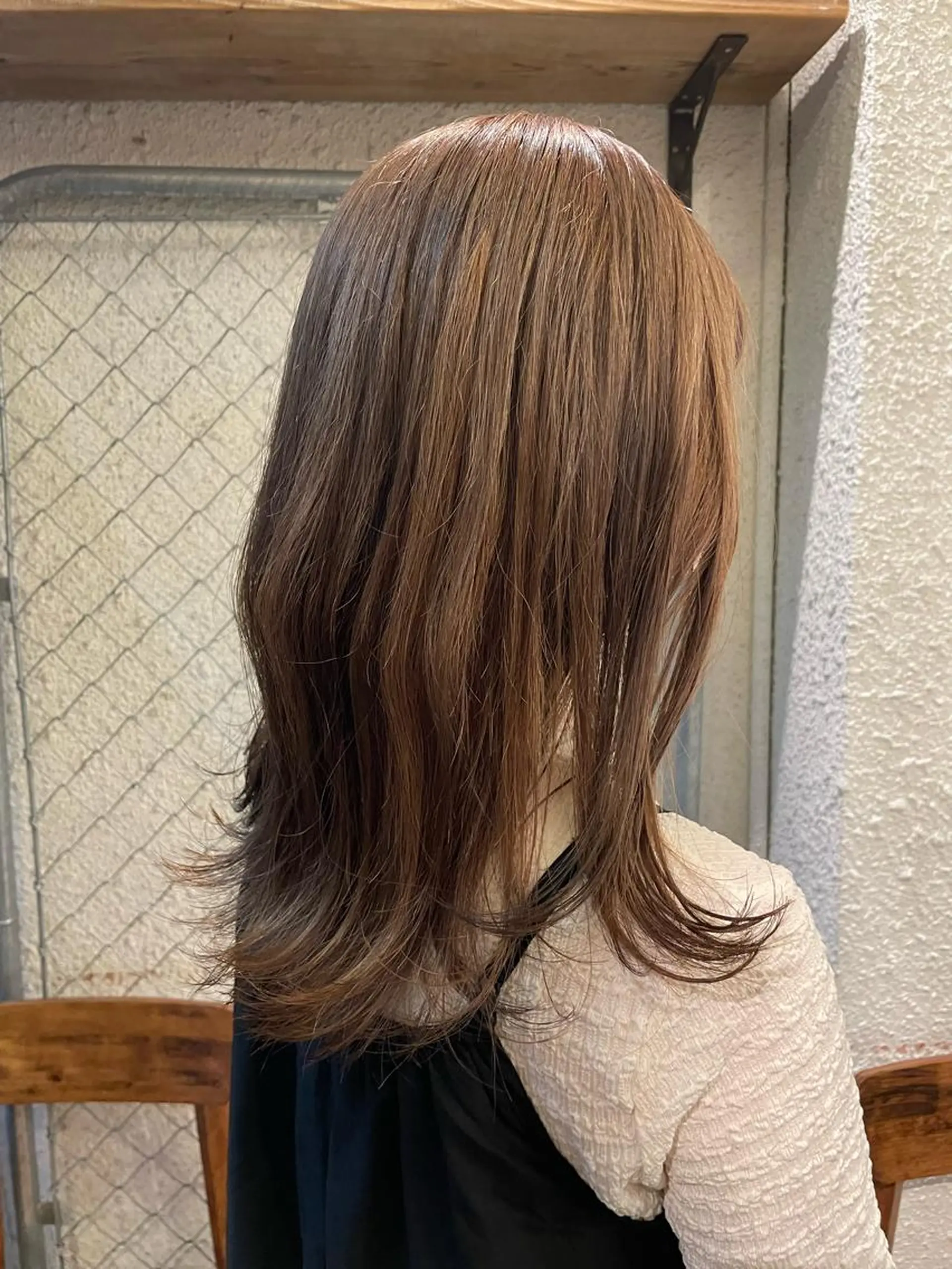 セミロング カラー カット ヘアカラー トリートメント SALOWIN下北沢所属・hazuki 🌝のヘアスタイル