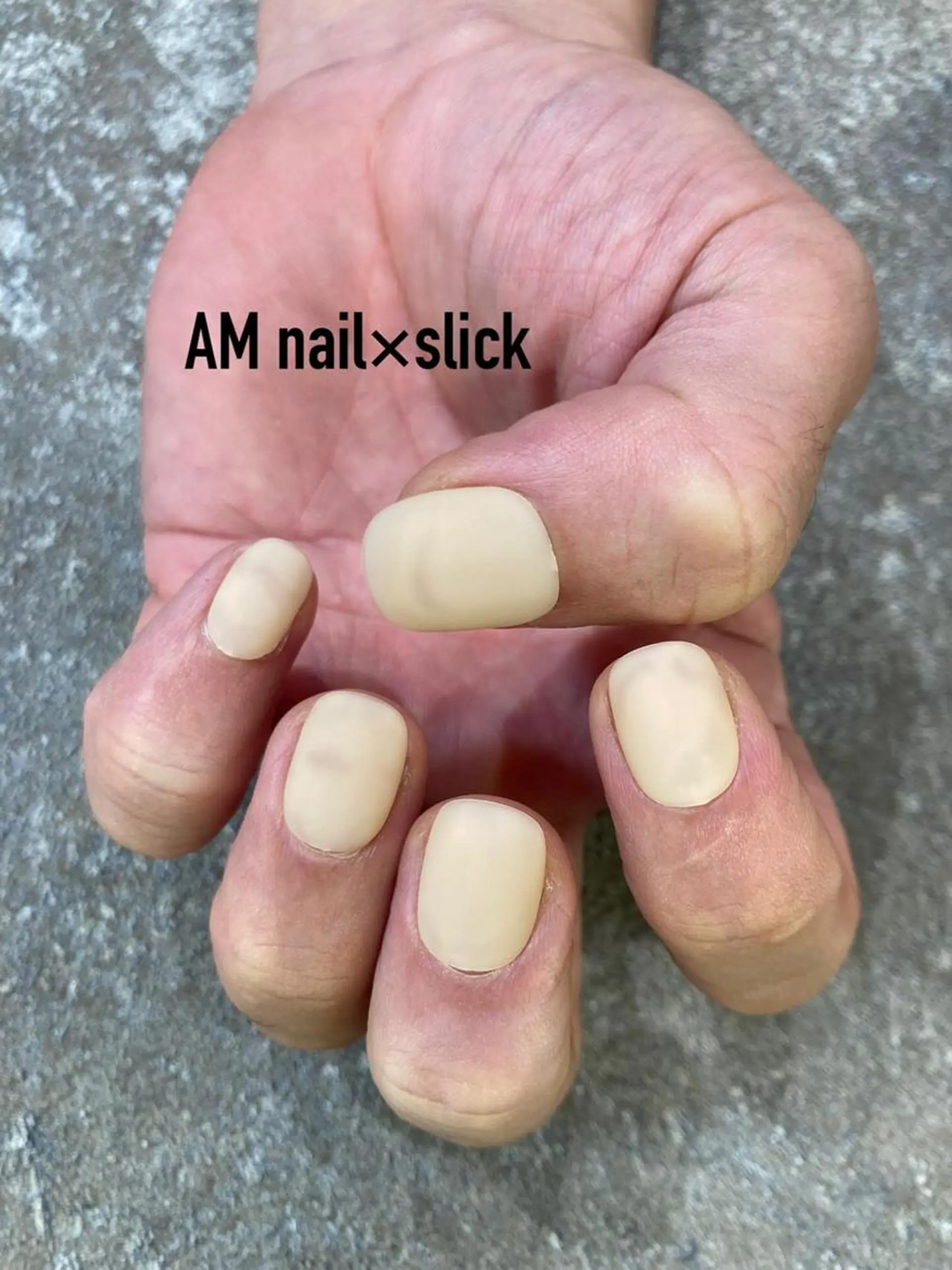 ネイル オフィスネイル ワンカラーネイル シンプルネイル ハンドネイル Am:nail 柏 SUE（スゥ）のネイルデザイン