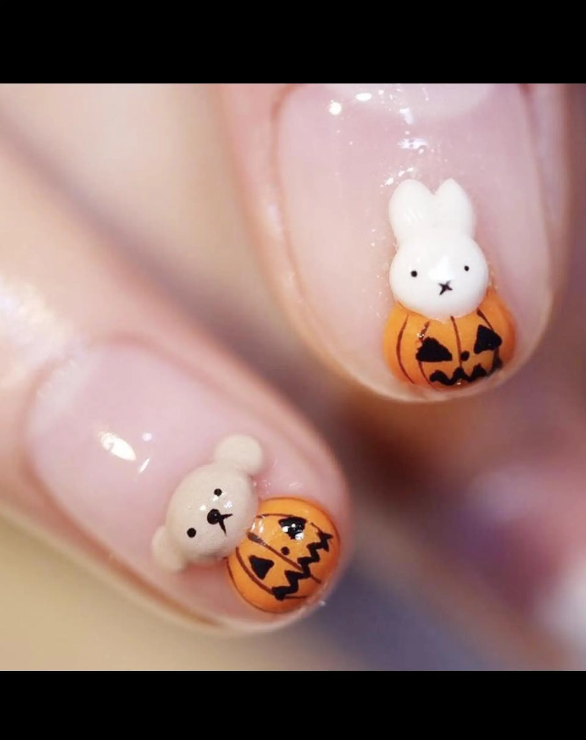 ネイル ハロウィン Cute beauty2のマツエク・マツパデザイン