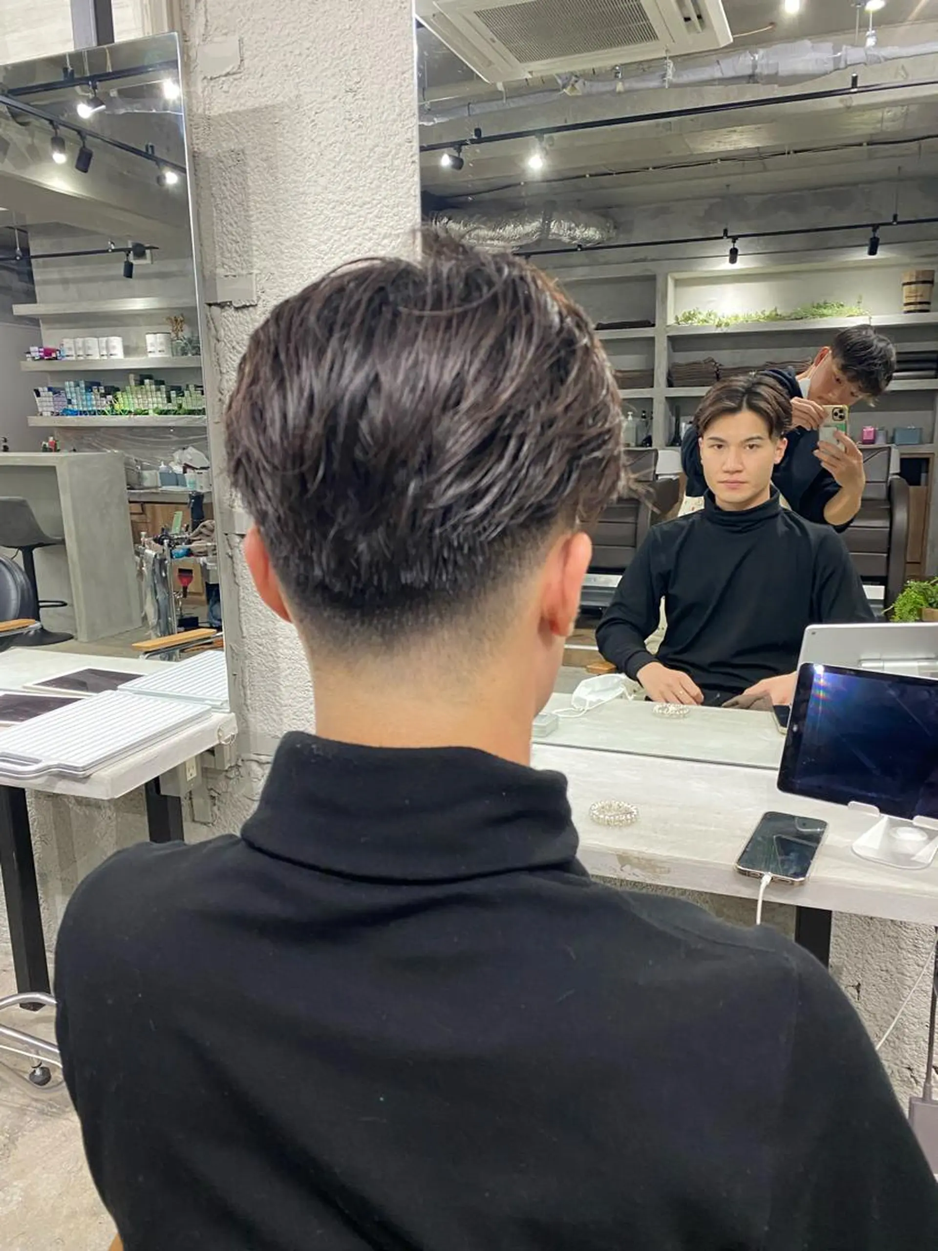 メンズ 刈り上げ 🇺🇸🌊矢野 翔太🌞🗽のヘアスタイル