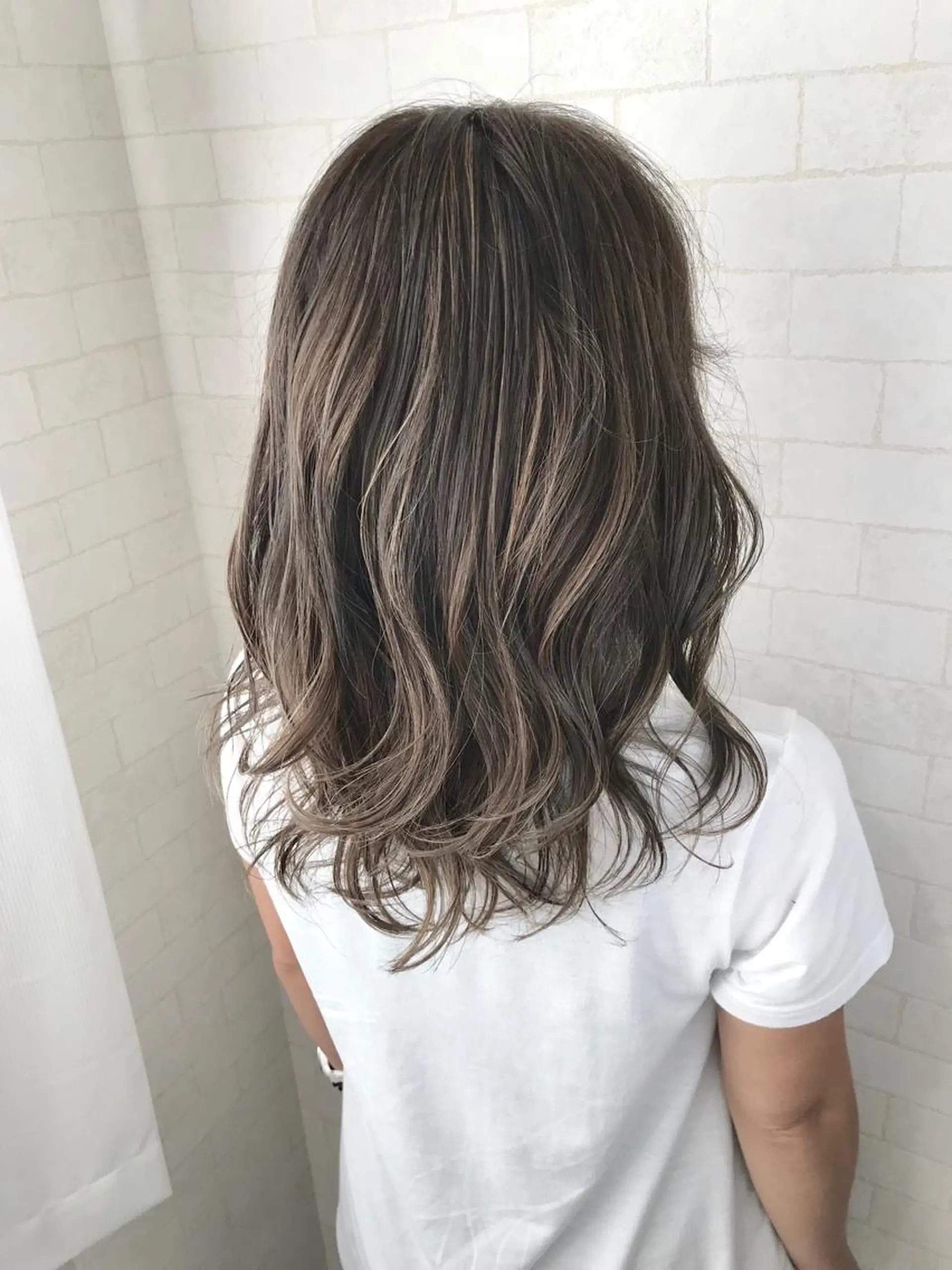 セミロング 神野 雅樹のヘアスタイル