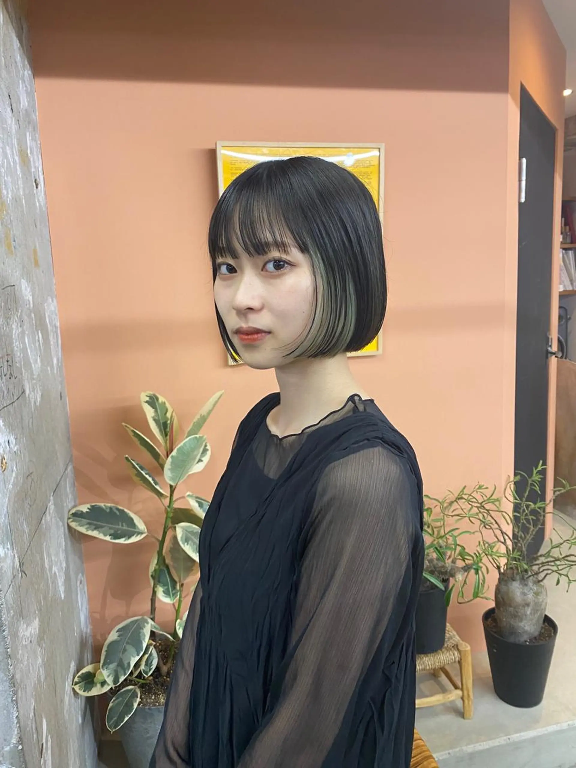 ショート ボブ カット ヘアカラー GATTACA所属・KEI gattacaのヘアスタイル