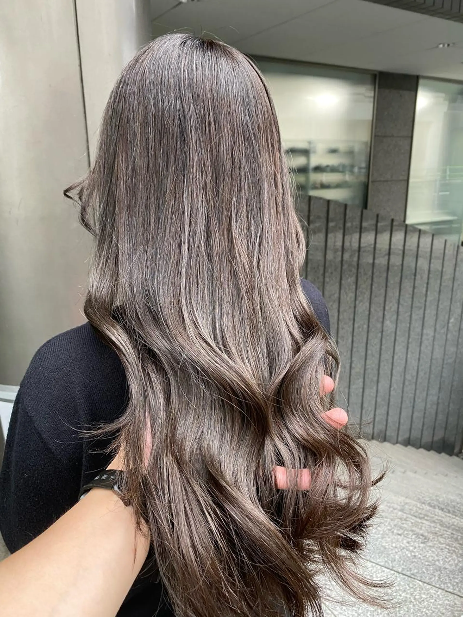 ロング カラー 癖毛&ダメージ改善 カット/soyaのヘアスタイル