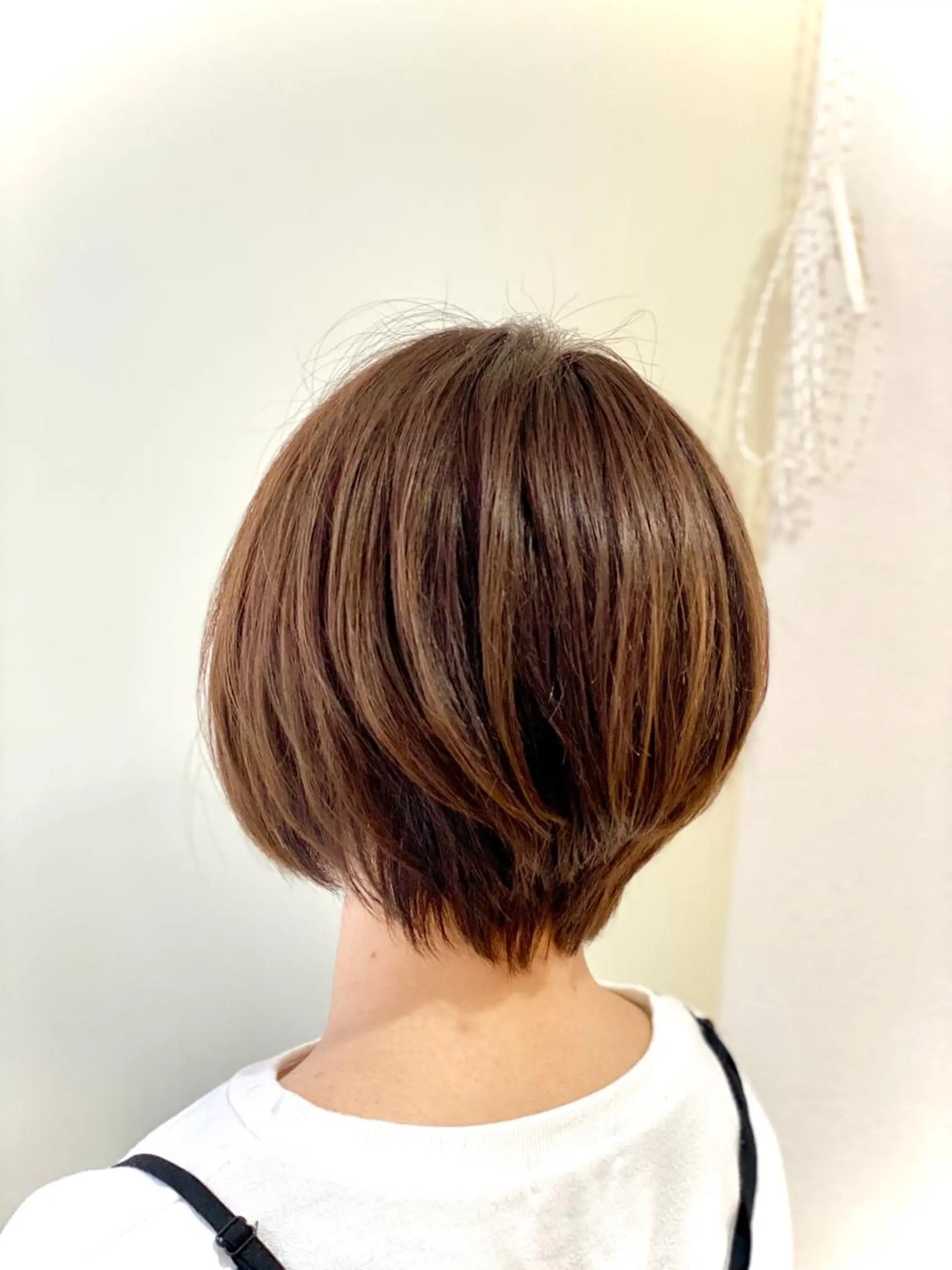 ショート カラー ベージュカラー ショートヘア カット ヘアカラー トリートメント Kazu .Kのヘアスタイル