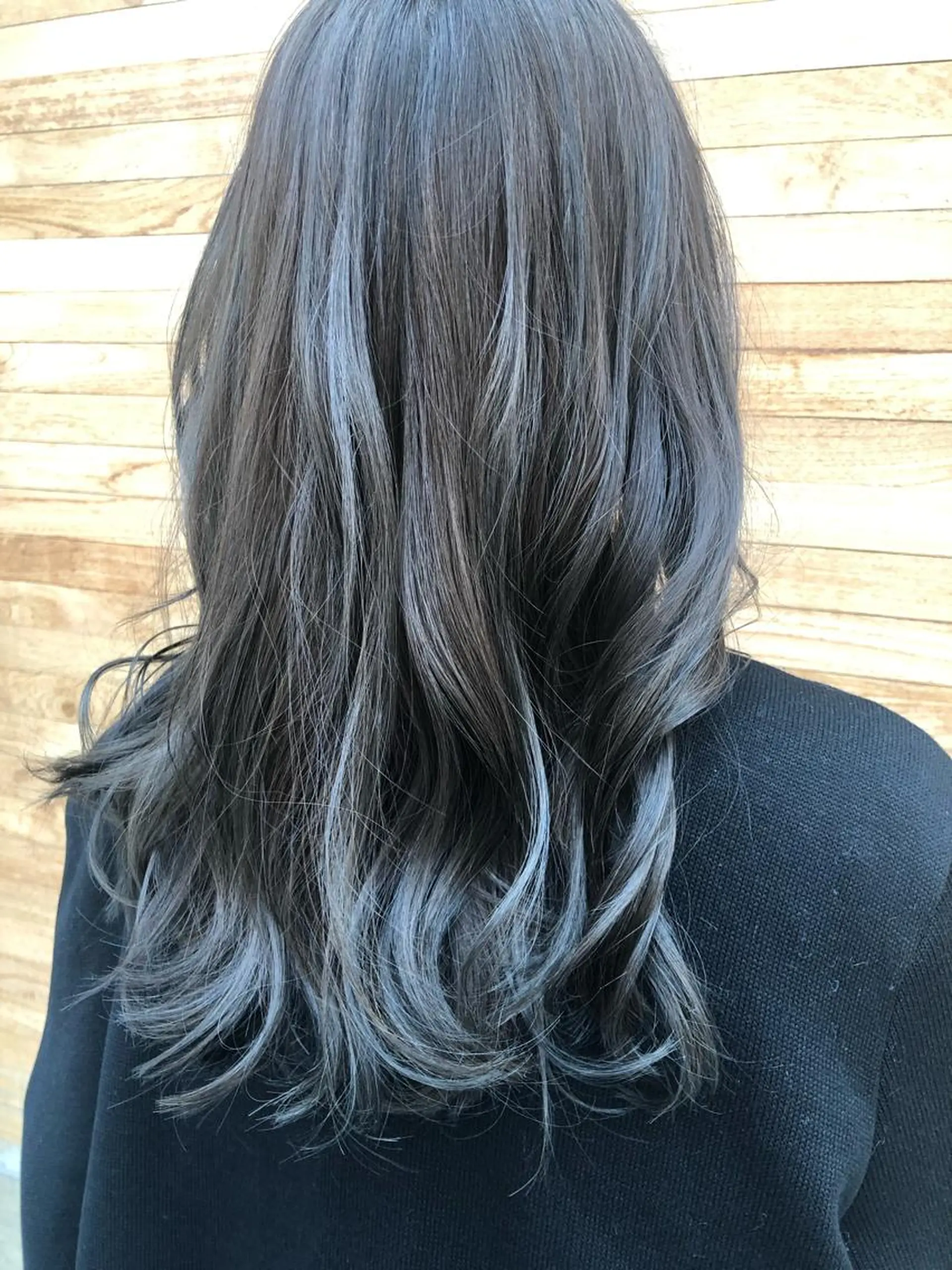 ロング カラー ブルーカラー シルバー ✳︎SERA✳︎ 平日のみご案内のマツエク・マツパデザイン