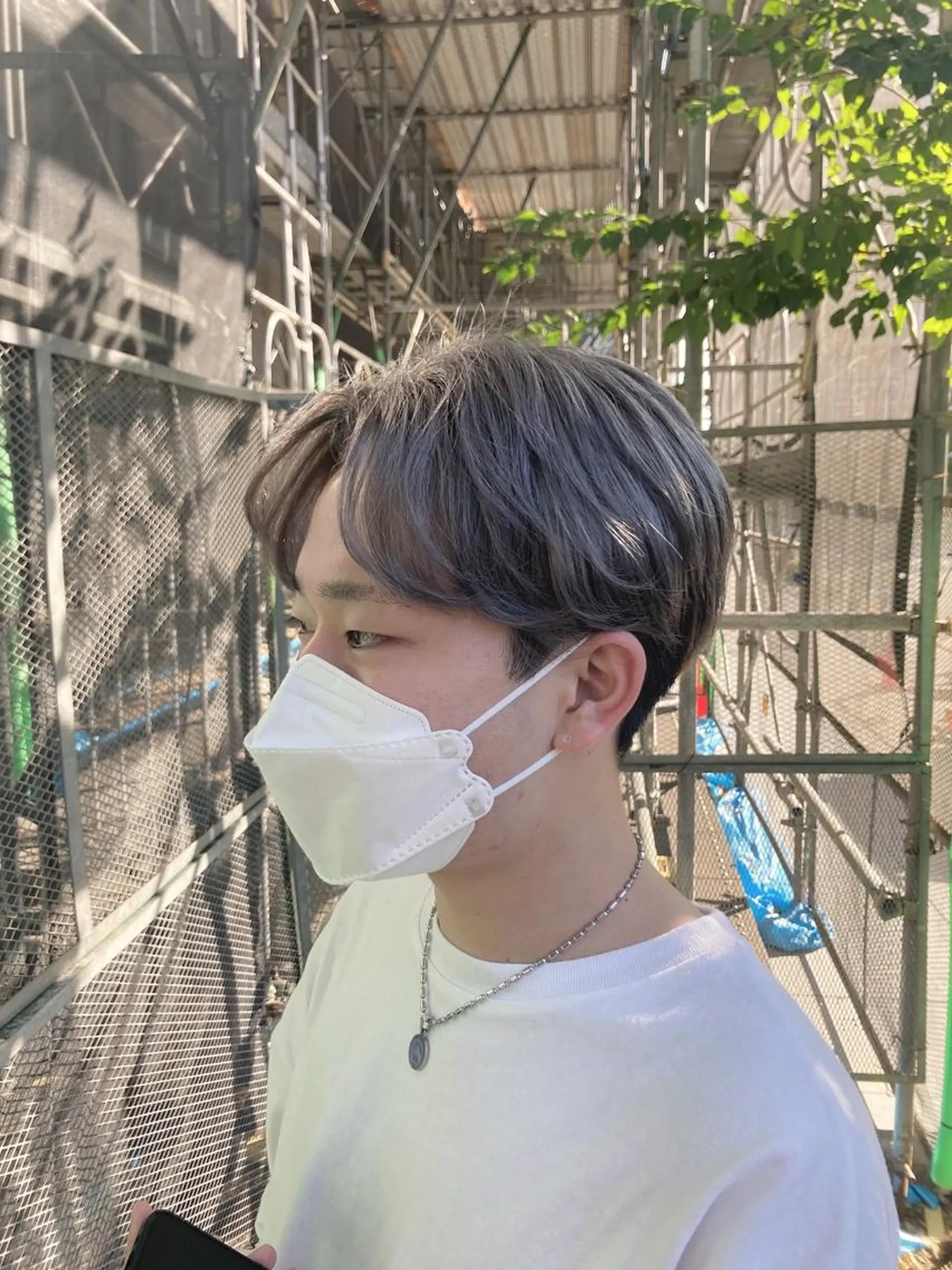 ショート カラー メンズ グレージュ シャルマン銀座店所属・🌟東銀座マンツーマ ン🌟タカナシのヘアスタイル