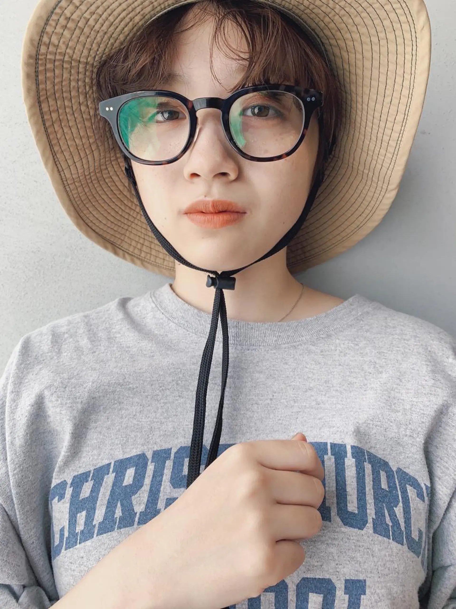 ショート カラー ボブパーマコテ巻き風 パーマNo1深江秀平のヘアスタイル