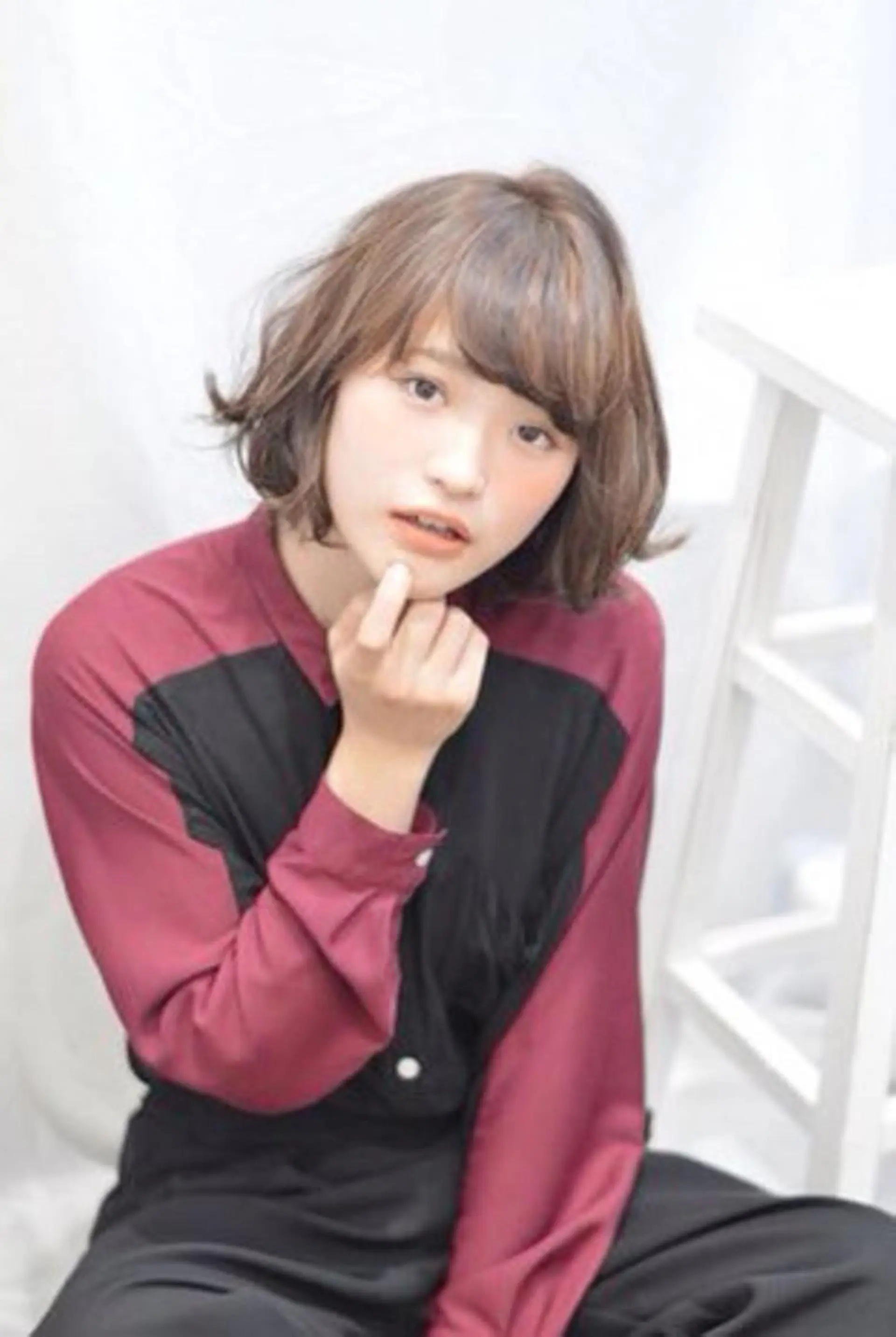 ショート 岸川 恭子のヘアスタイル