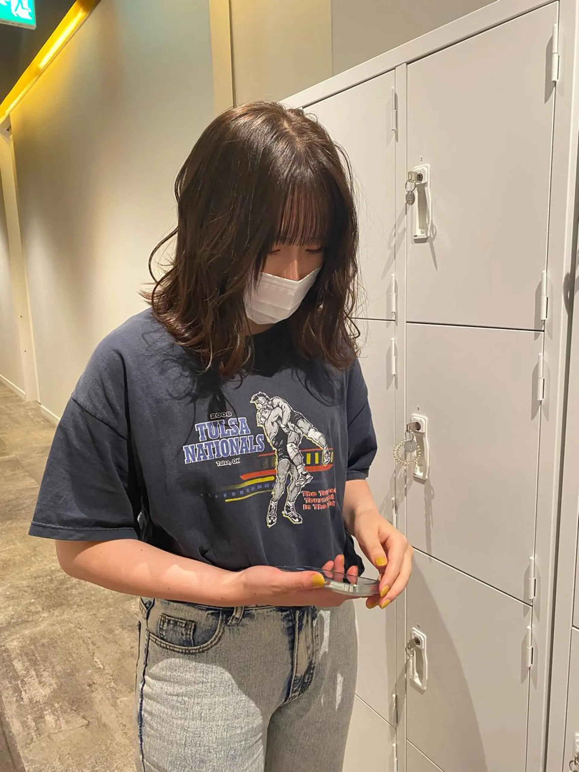 ミディアム カラー CURIO/南船場 /RIN💈🍎のヘアスタイル