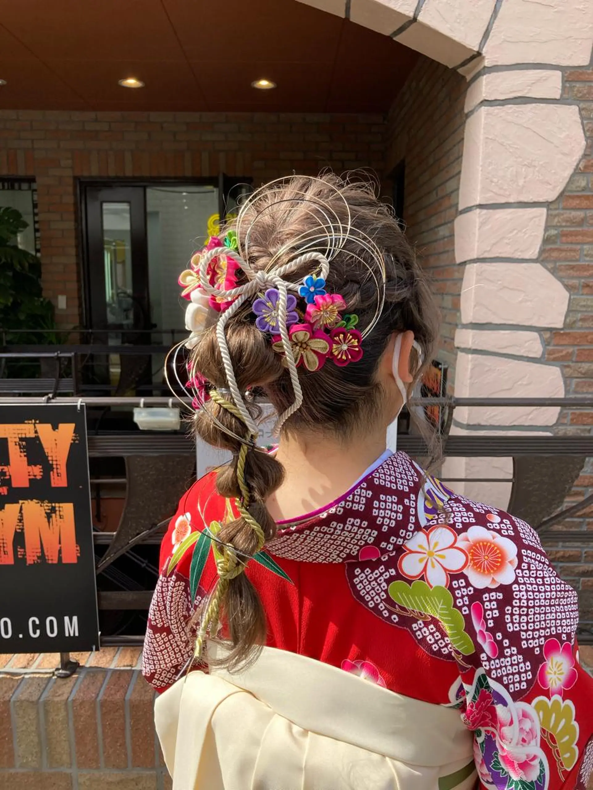 ロング 卒業式のヘアスタイル 学生 韓国風ヘア ロング 着付け 当日予約大歓迎💕/ Chisatoのその他イメージ