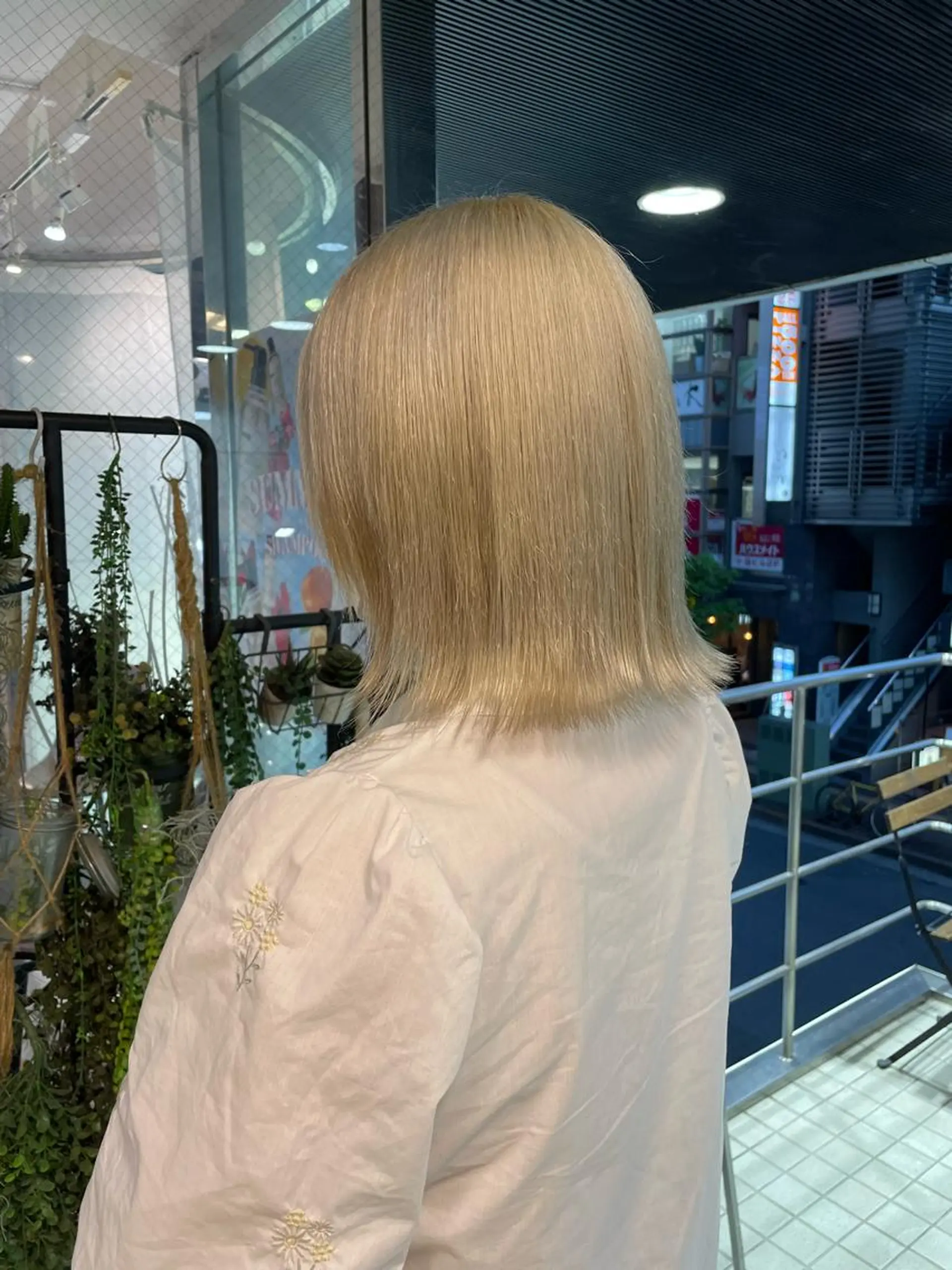 ミディアム カラー ハイトーンカラー Rei/ 縮毛矯正/ ハイライトカラー募集のヘアスタイル