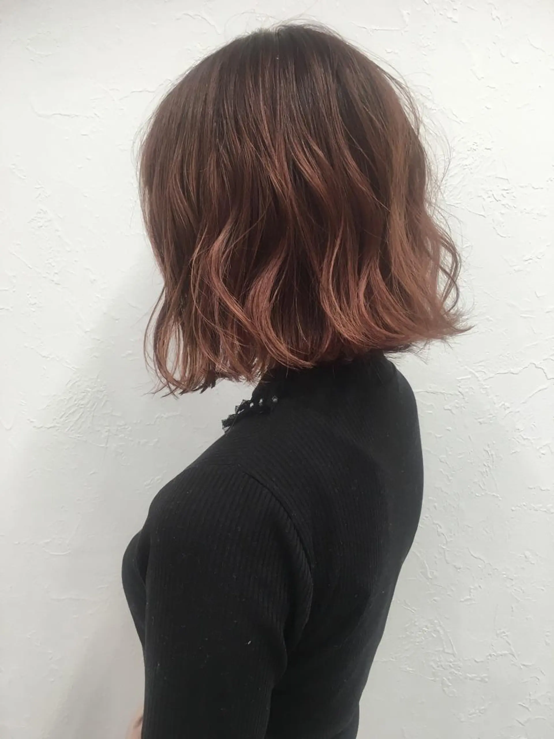 カラー ブラウンカラー ピンクカラー 2nd所属・🤍2nd🤍田所 美希のヘアスタイル