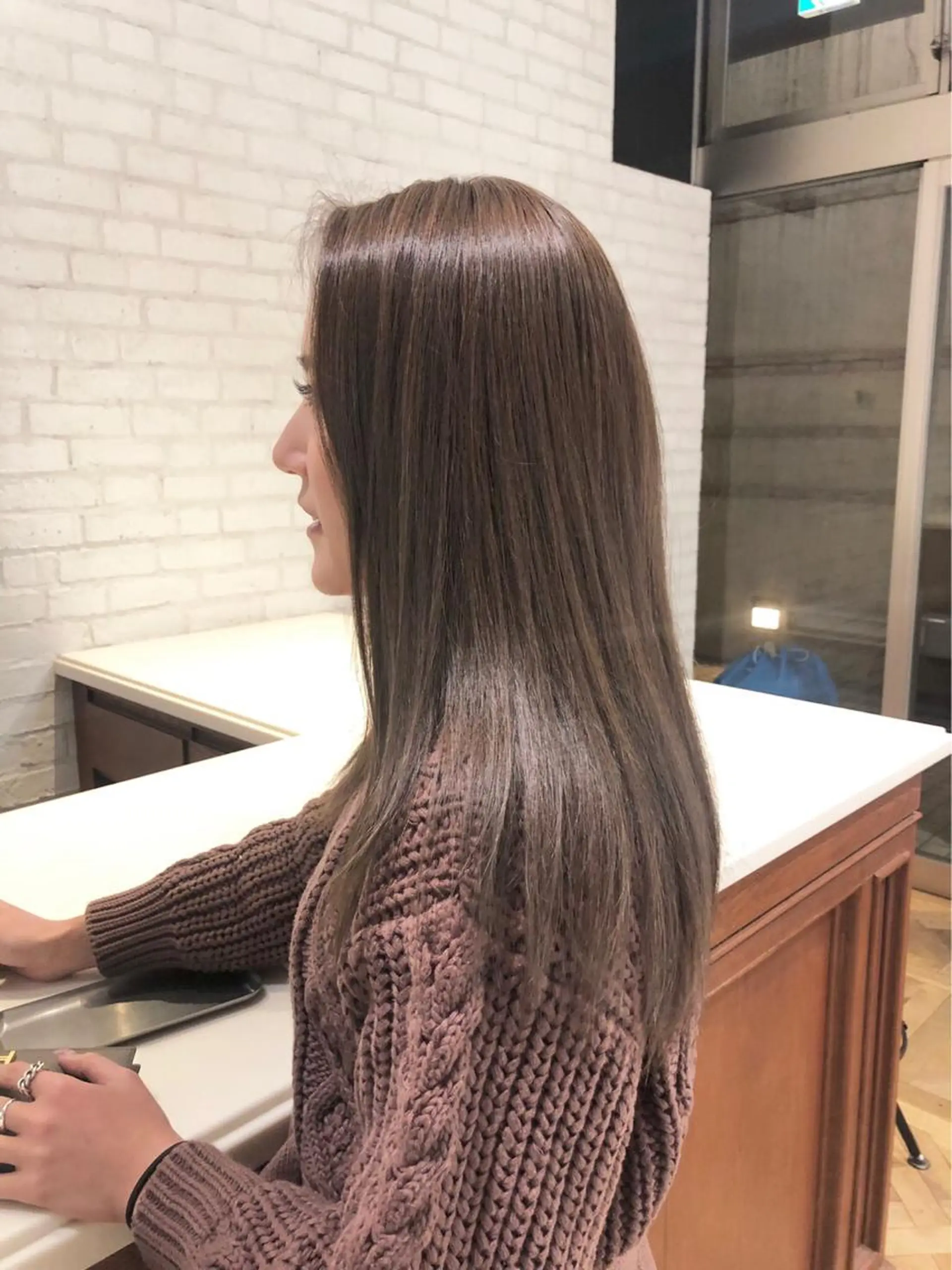 ロング カラー hayaka todaのヘアスタイル