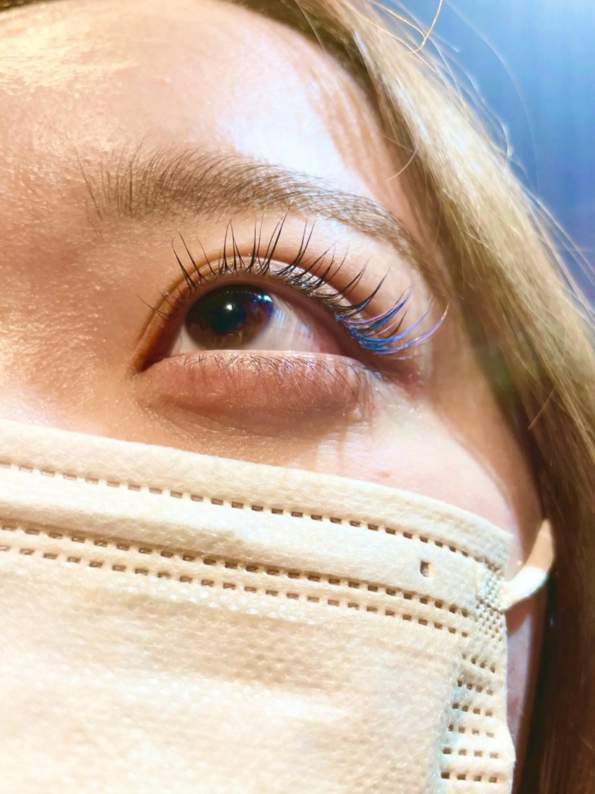 マツエク・マツパ カラーマツエク 金澤 桃香のマツエク・マツパデザイン