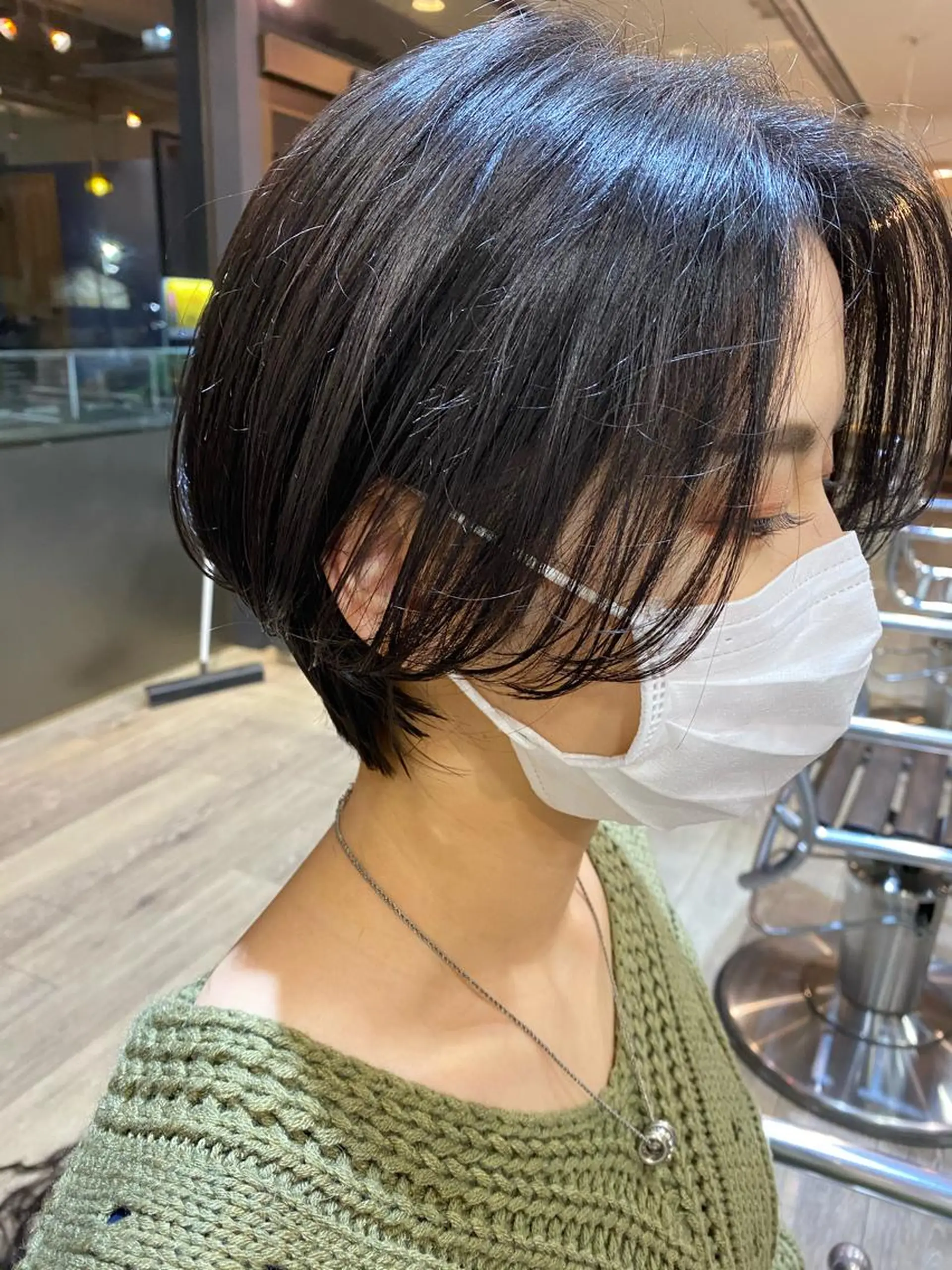 ショート W所属・小林 朋花のヘアスタイル