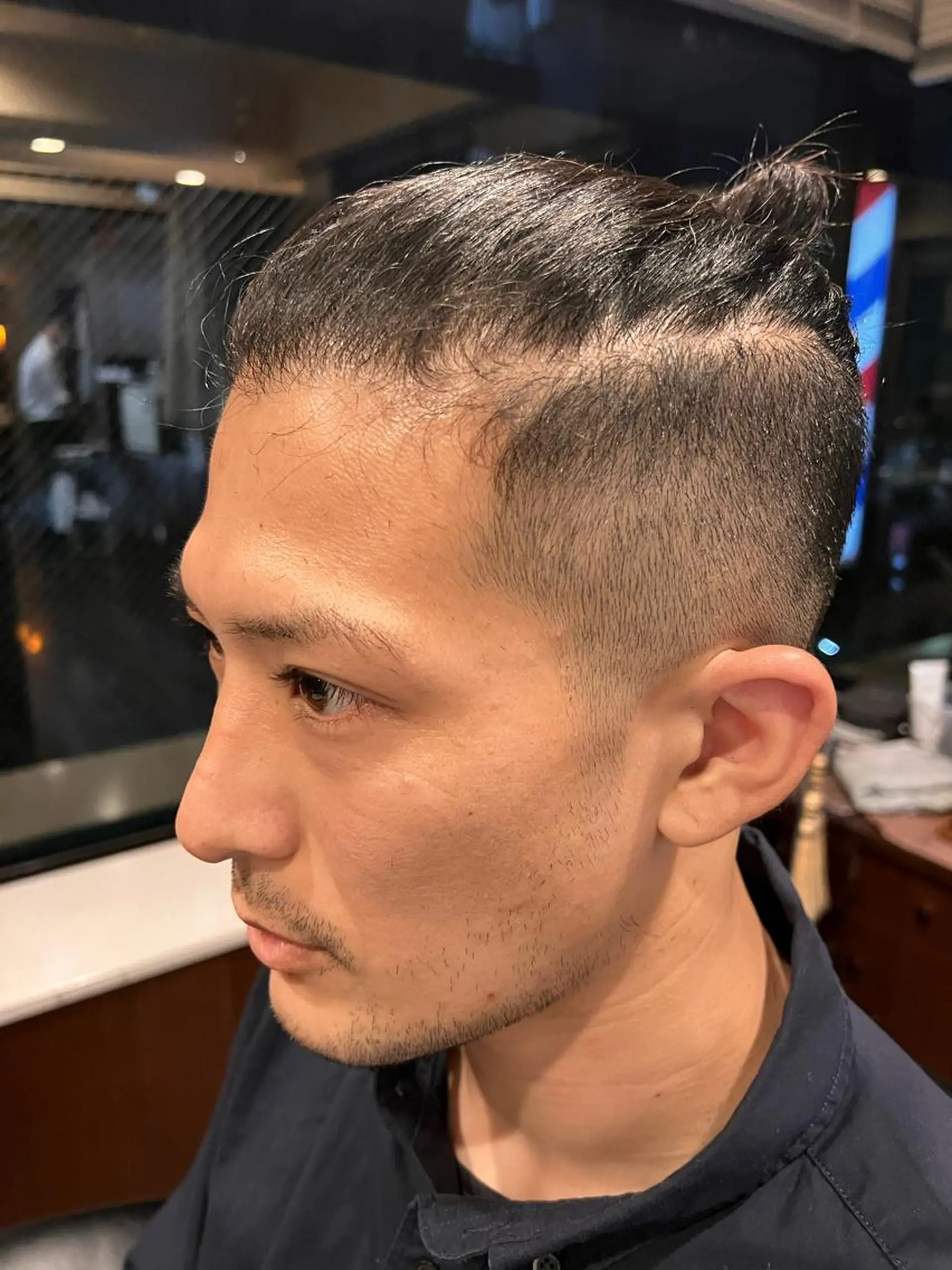 ショート カット 銀座バルビエグラン 角田雅樹（夜限定）のヘアスタイル