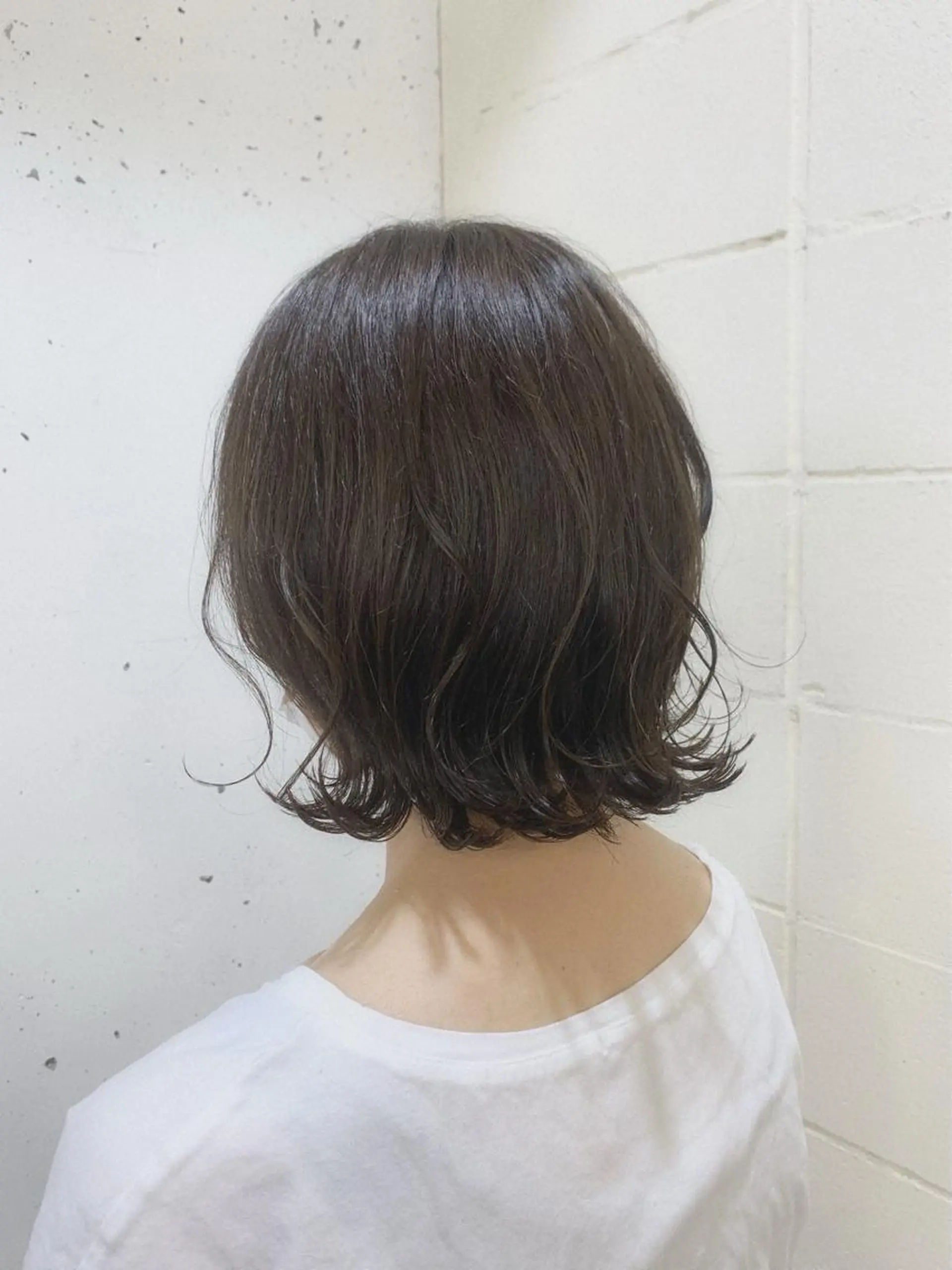 ショート カラー ヘアアレンジ アッシュ アッシュブラウン ブラウンカラー 千葉駅徒歩1分✂︎ 宮内のヘアスタイル