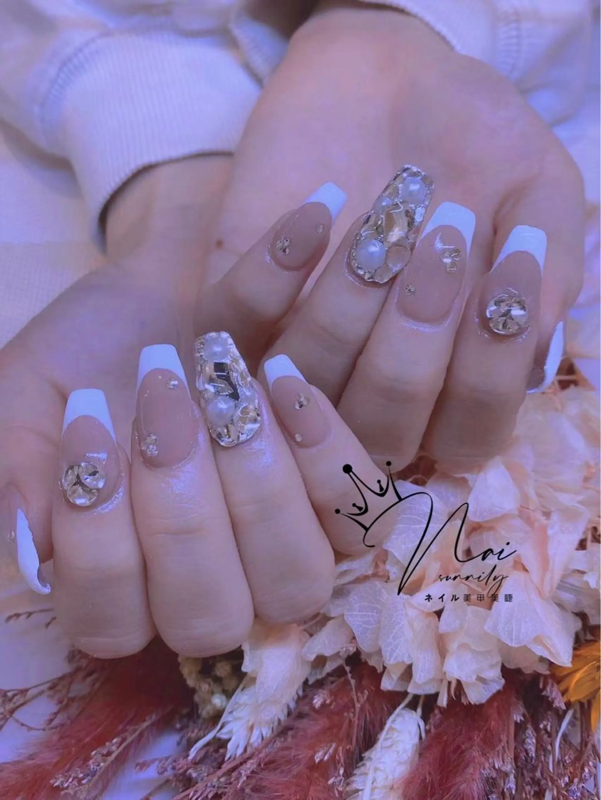 ネイル 長さだし専門店 M2　rikaのネイルデザイン