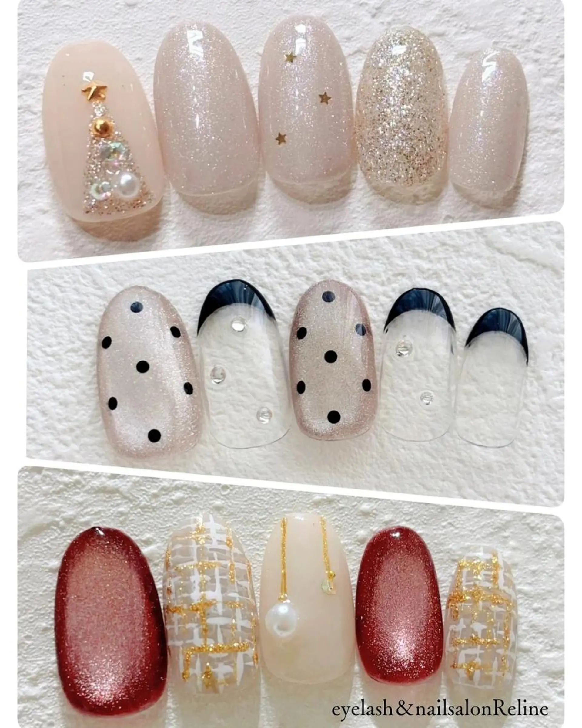 ネイル ニュアンスネイル シンプルネイル Reline まつげ、ネイルのマツエク・マツパデザイン