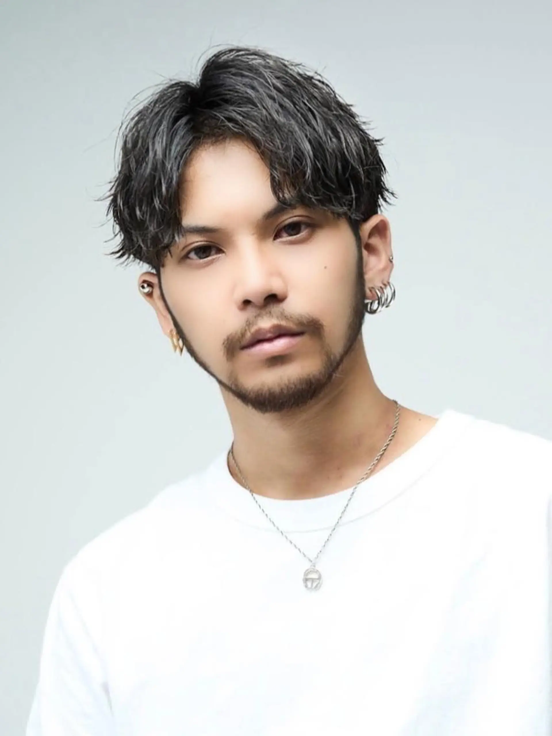 ショート パーマ メンズ マッシュ メンズパーマ スペインカール スパイキーショート ツイストスパイラルパーマ 松下 友希 【fifth】のヘアスタイル