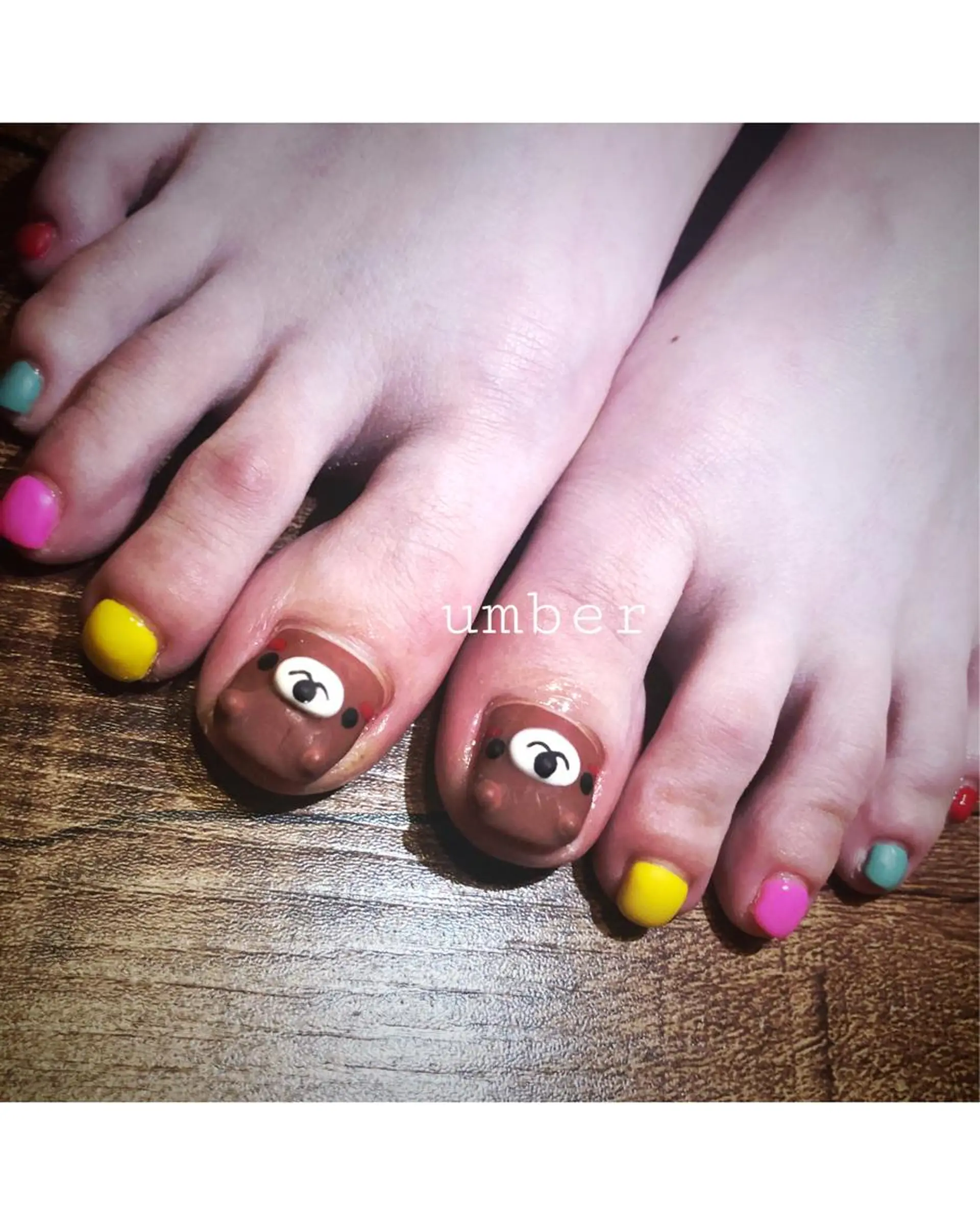 ネイル クリアネイル フットネイル フレンチネイル マグネットネイル メンズネイル ハンドネイル umber 三茶1分のネイルデザイン