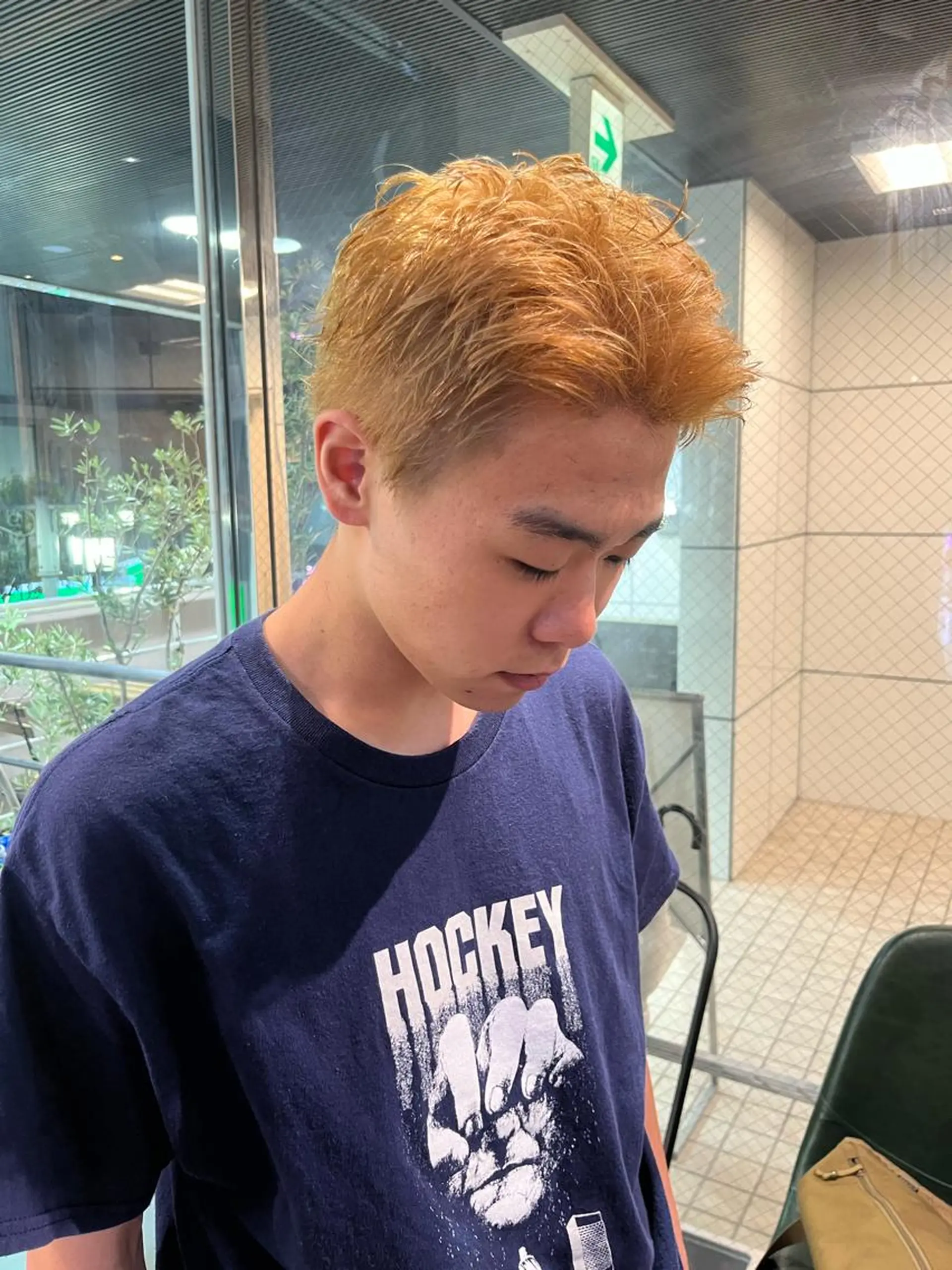 ショート カラー ハイトーンカラー Rei/ 縮毛矯正/ ハイライトカラー募集のヘアスタイル