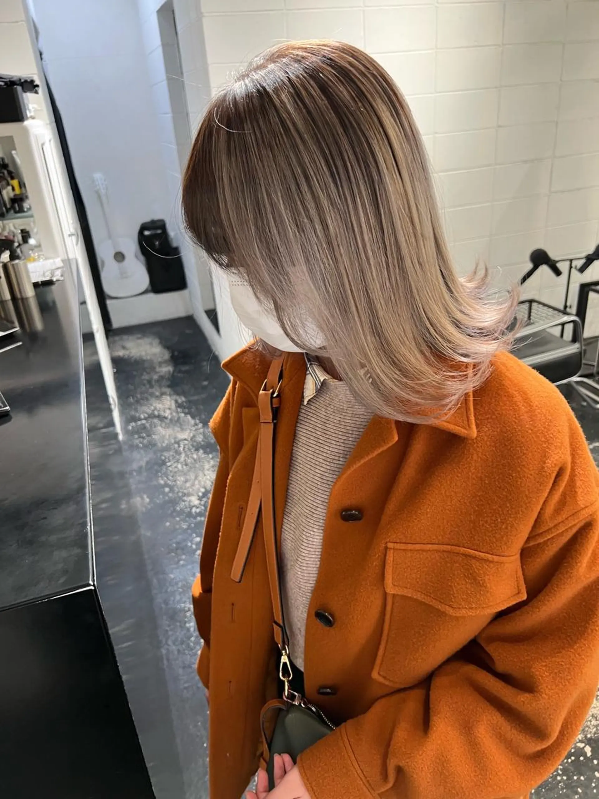 ショート カラー パーマ ヘアアレンジ メンズ キッズ nico TOKYO 渋谷所属・ブリーチ　ハイトーン 特化🌈フジタハルキのヘアスタイル