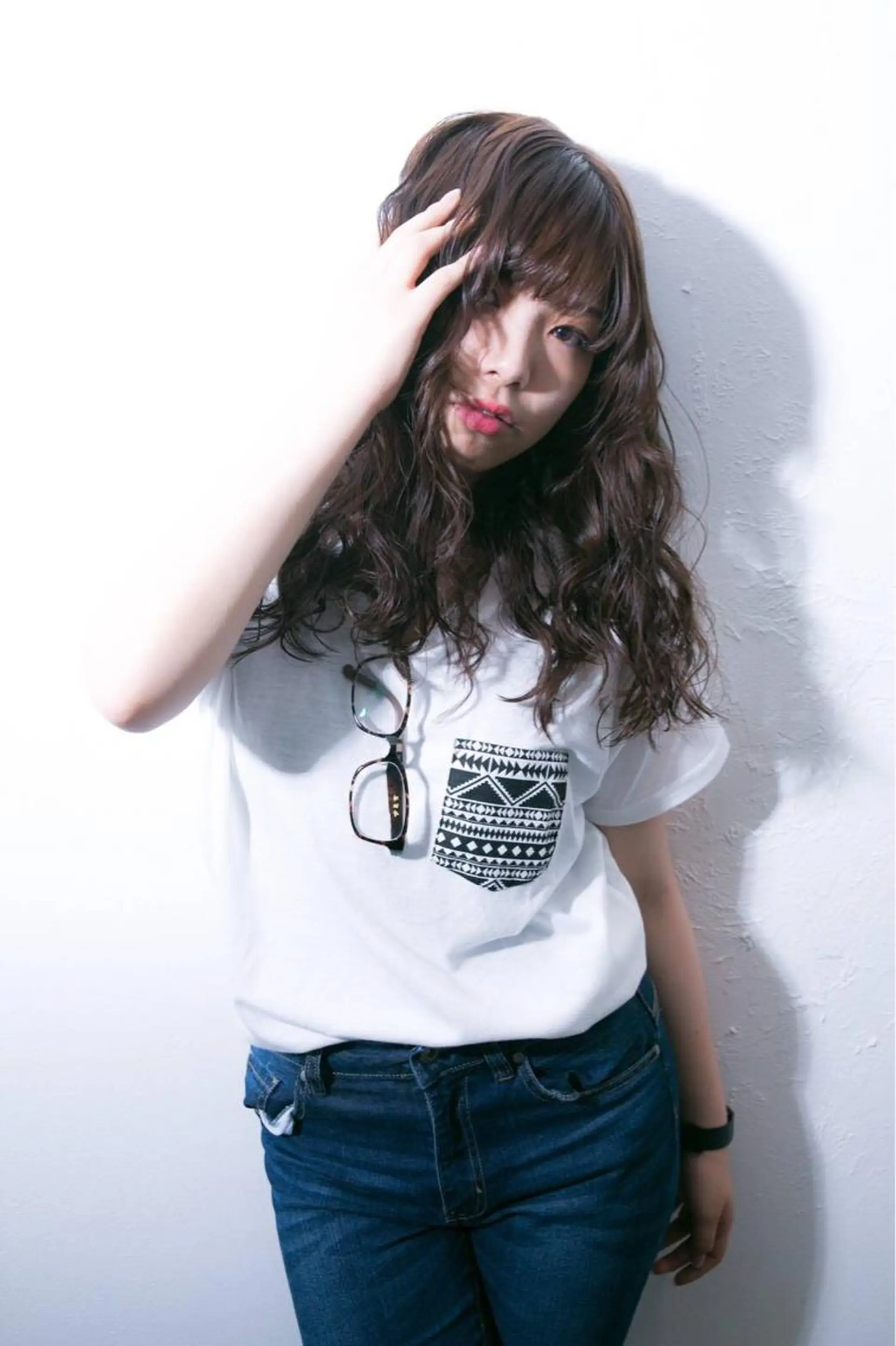 セミロング カラー パーマ u hair所属・こばやし ももこのヘアスタイル