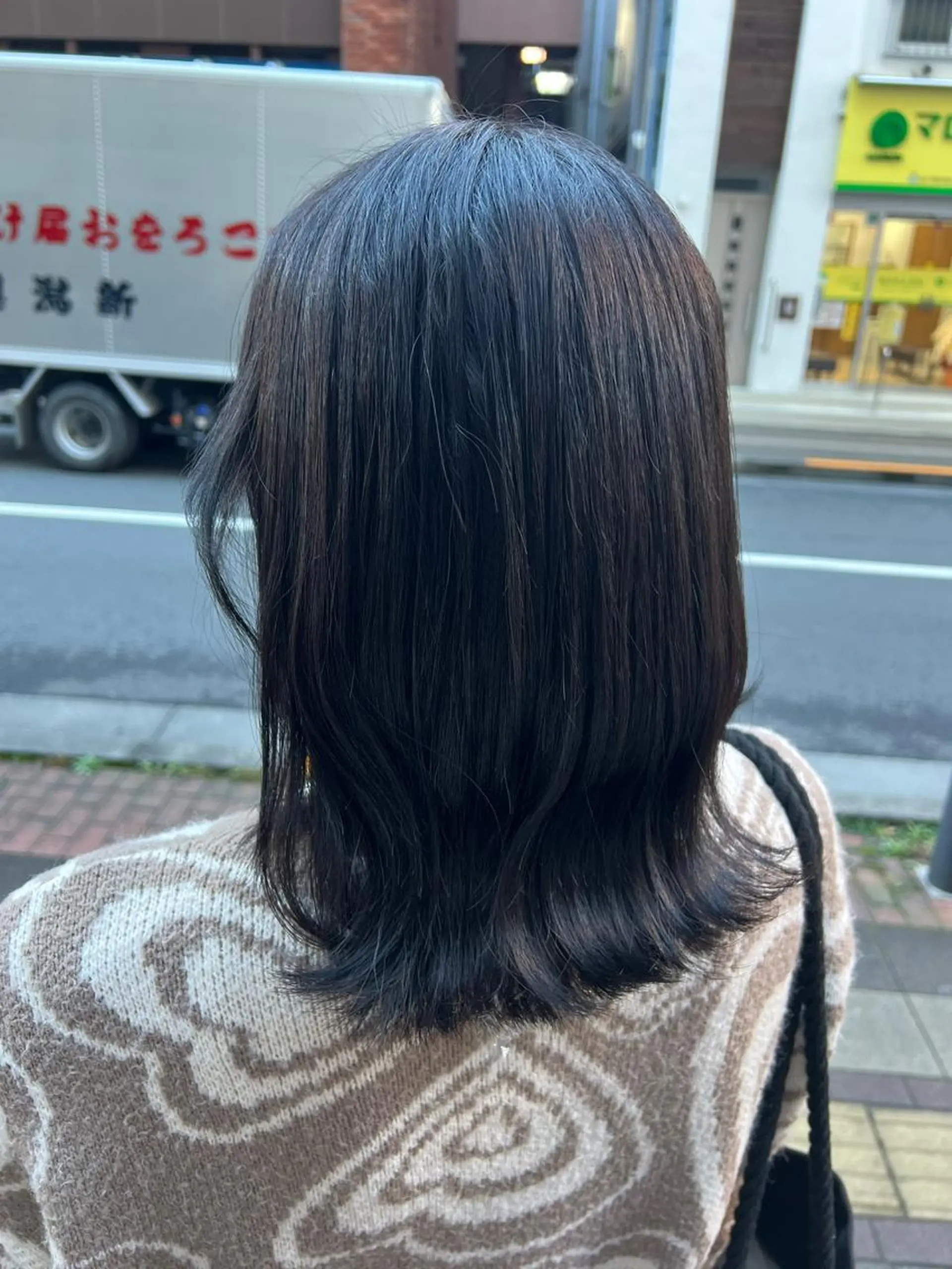 ミディアム カラー 透明感カラー オリーブカラー 透明感カラー🌱 🍑天野琴音🍑のヘアスタイル
