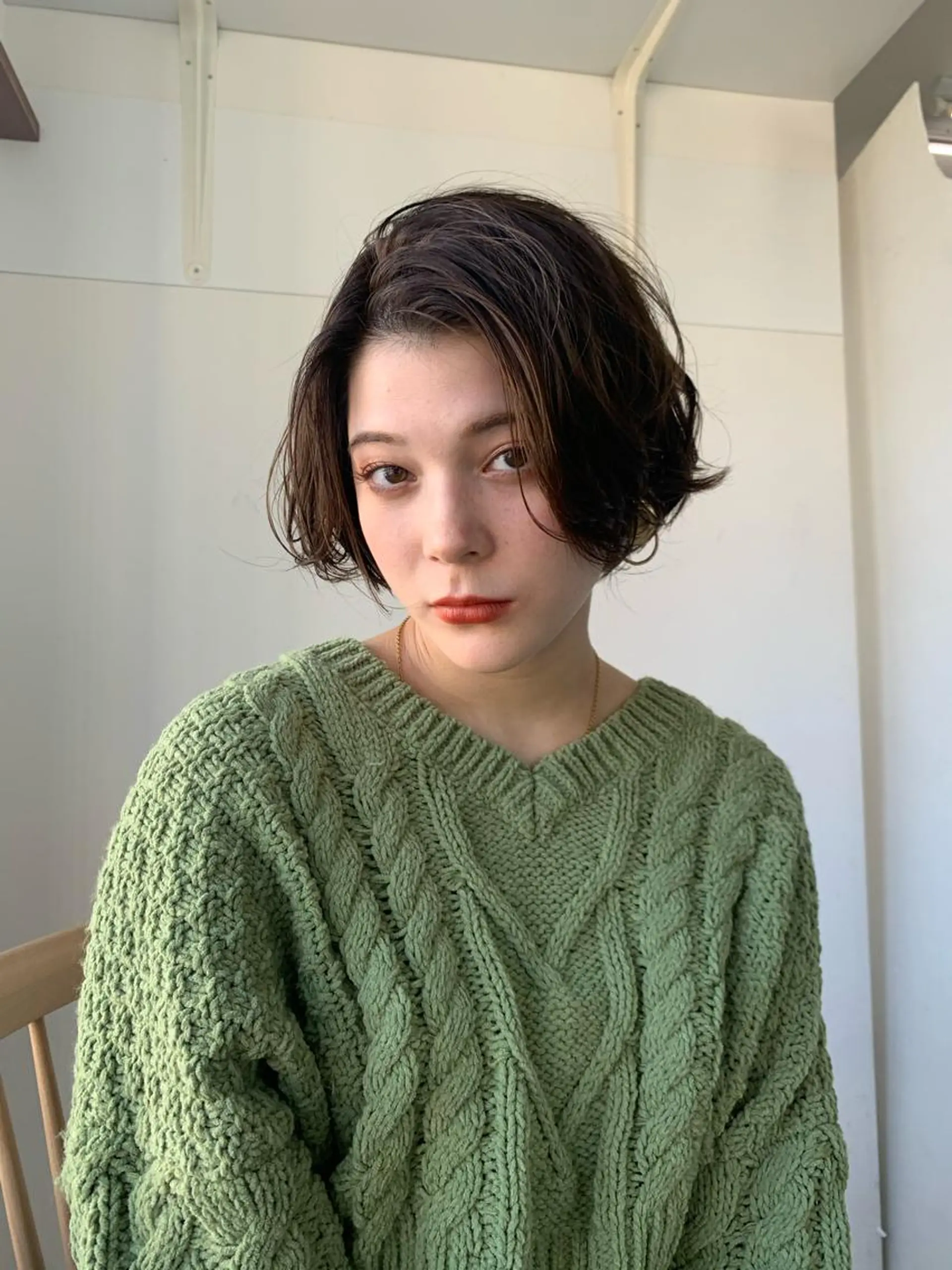 ショート エクリ麻布十番店所属・髪質改善/ 縮毛矯正/相原聡のヘアスタイル