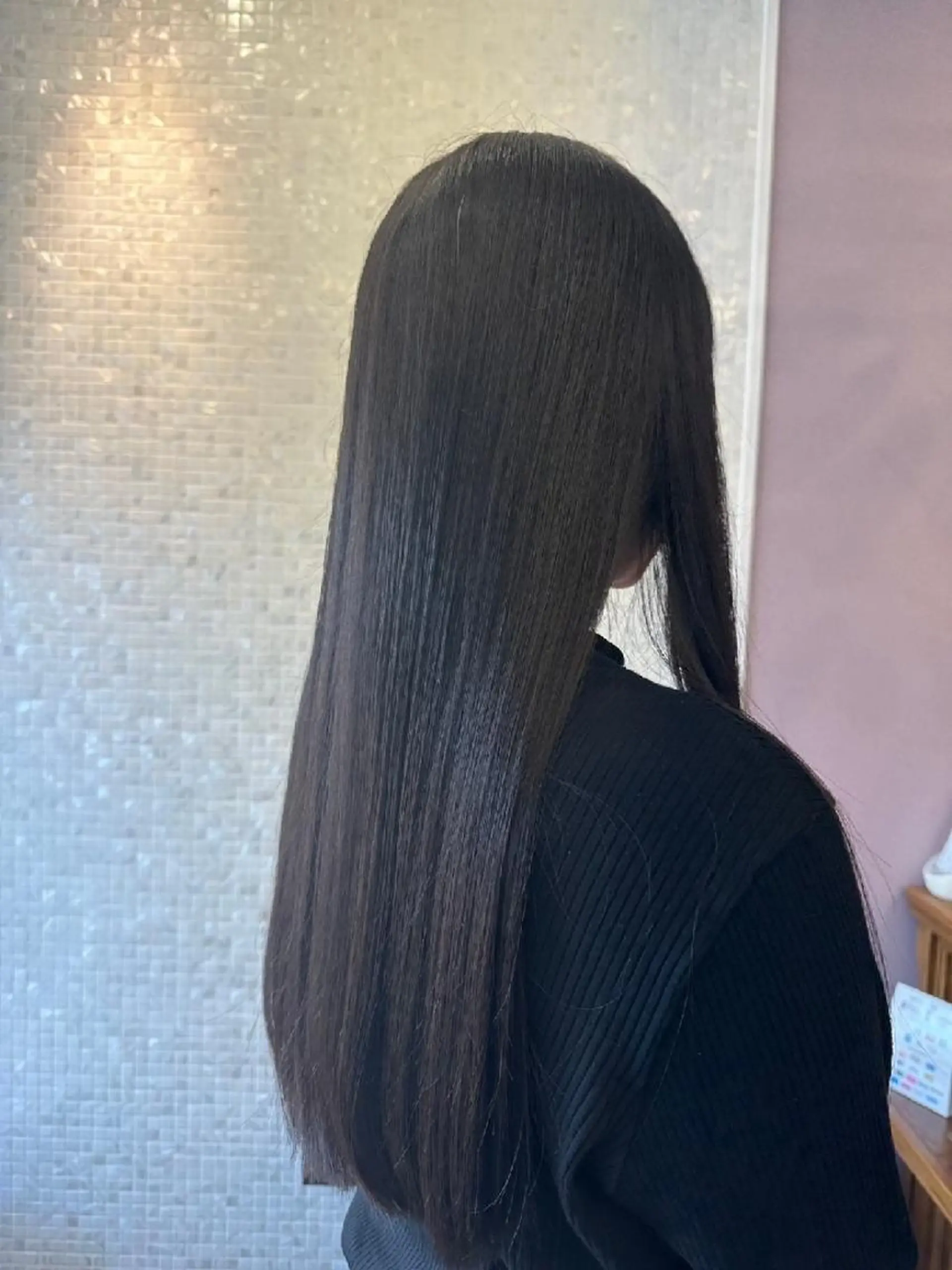 ロング 伸ばしかけ トリートメント カット トリートメント おだ ももかのヘアスタイル