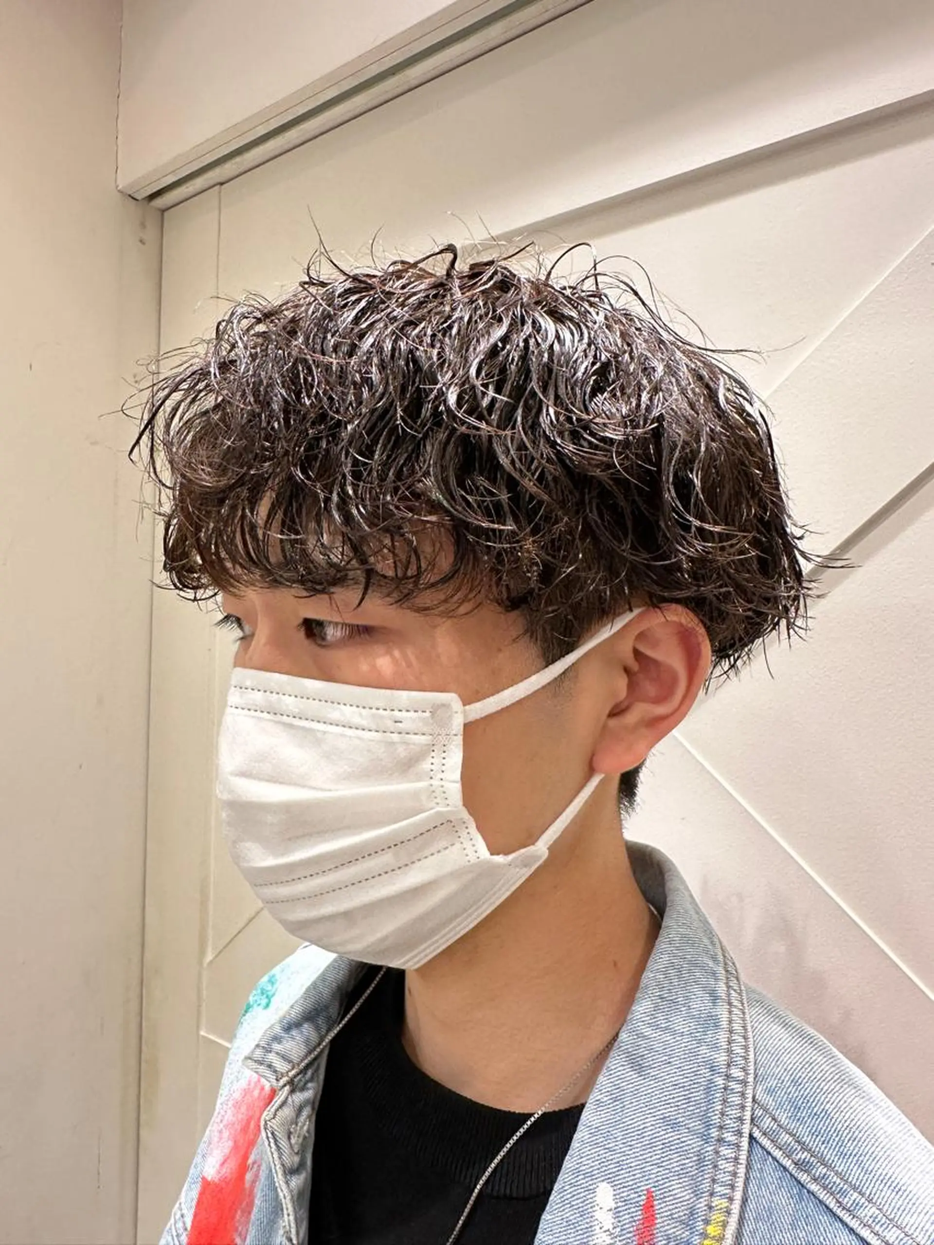 メンズ カット パーマ 🎖️似合わせメンズ パーマ🎖️カネキのヘアスタイル