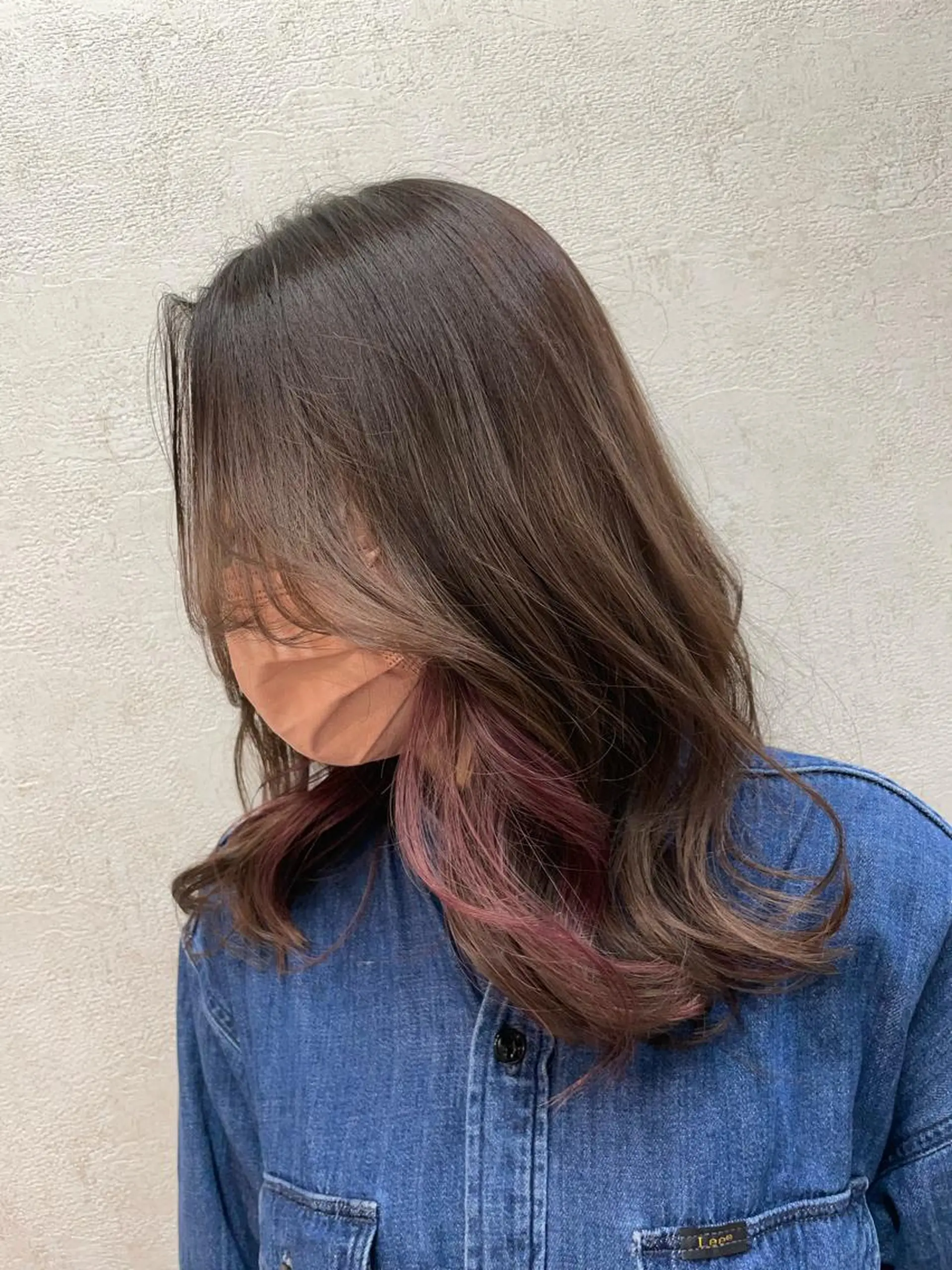 セミロング カラー ✨酸性ストレート✨ 南川だいさくのヘアスタイル