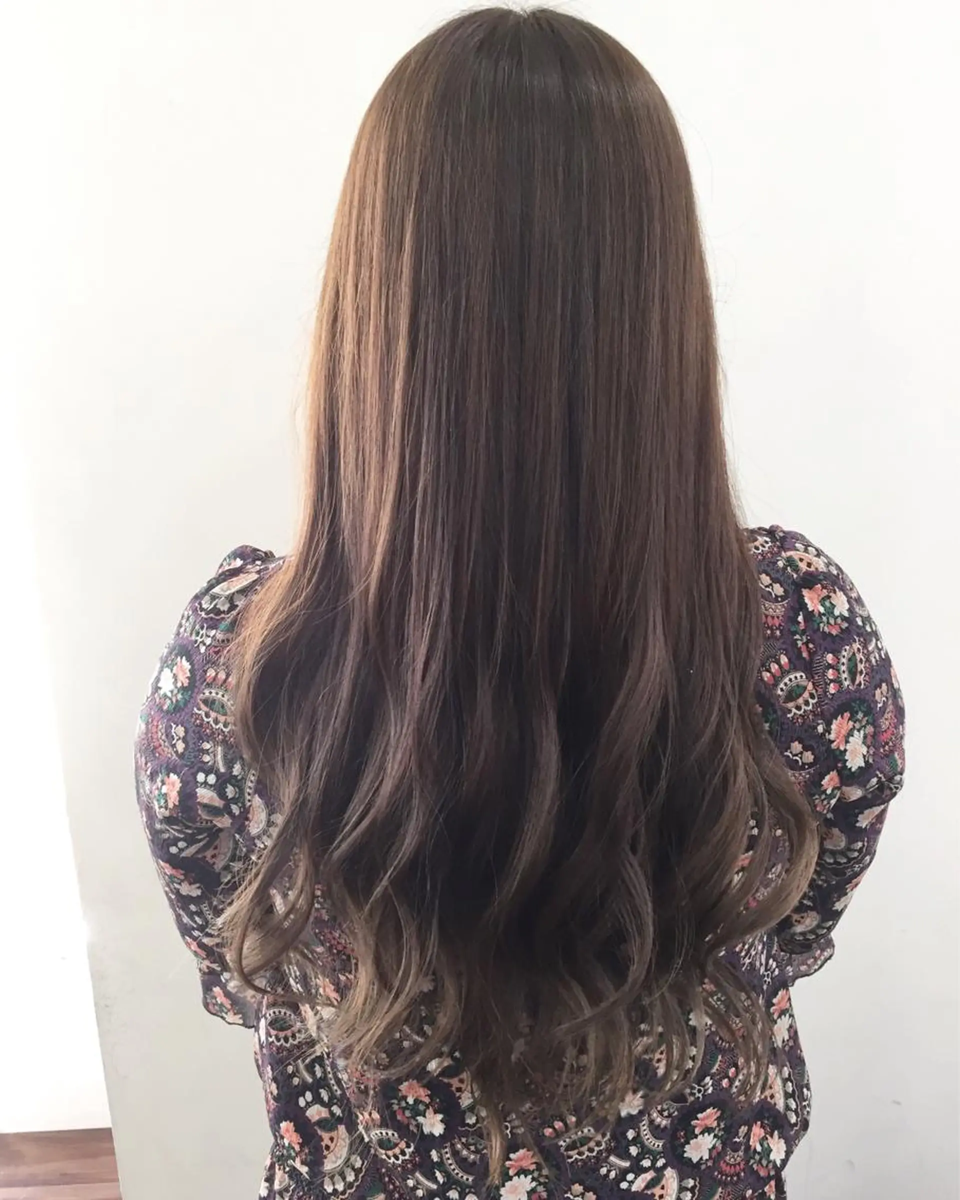 ロング カラー アッシュ ベージュカラー 🌛ダブルカラー 🌜SAYAKAのヘアスタイル