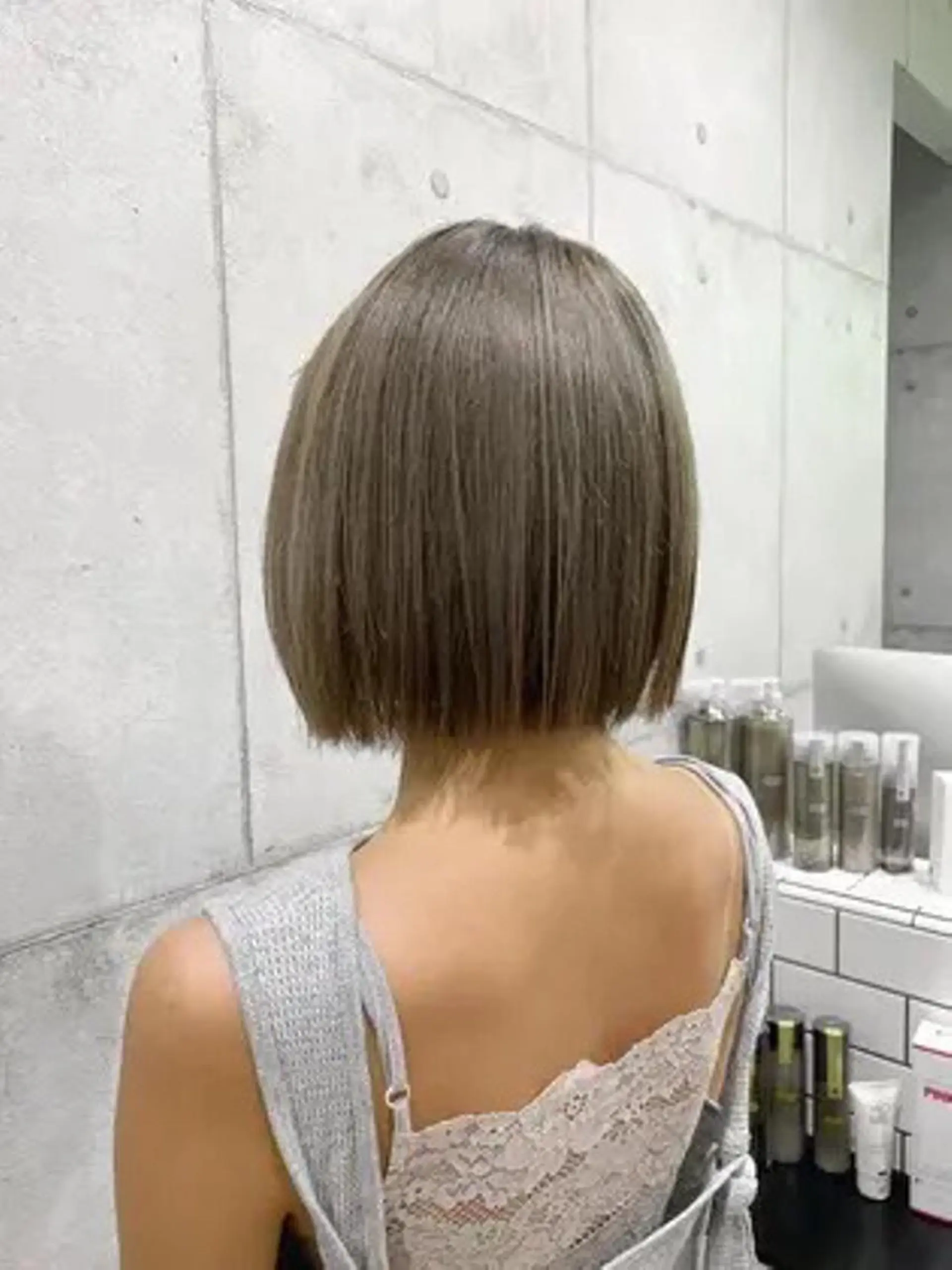 ショート カット ヘアカラー トリートメント newi 赤羽のヘアスタイル