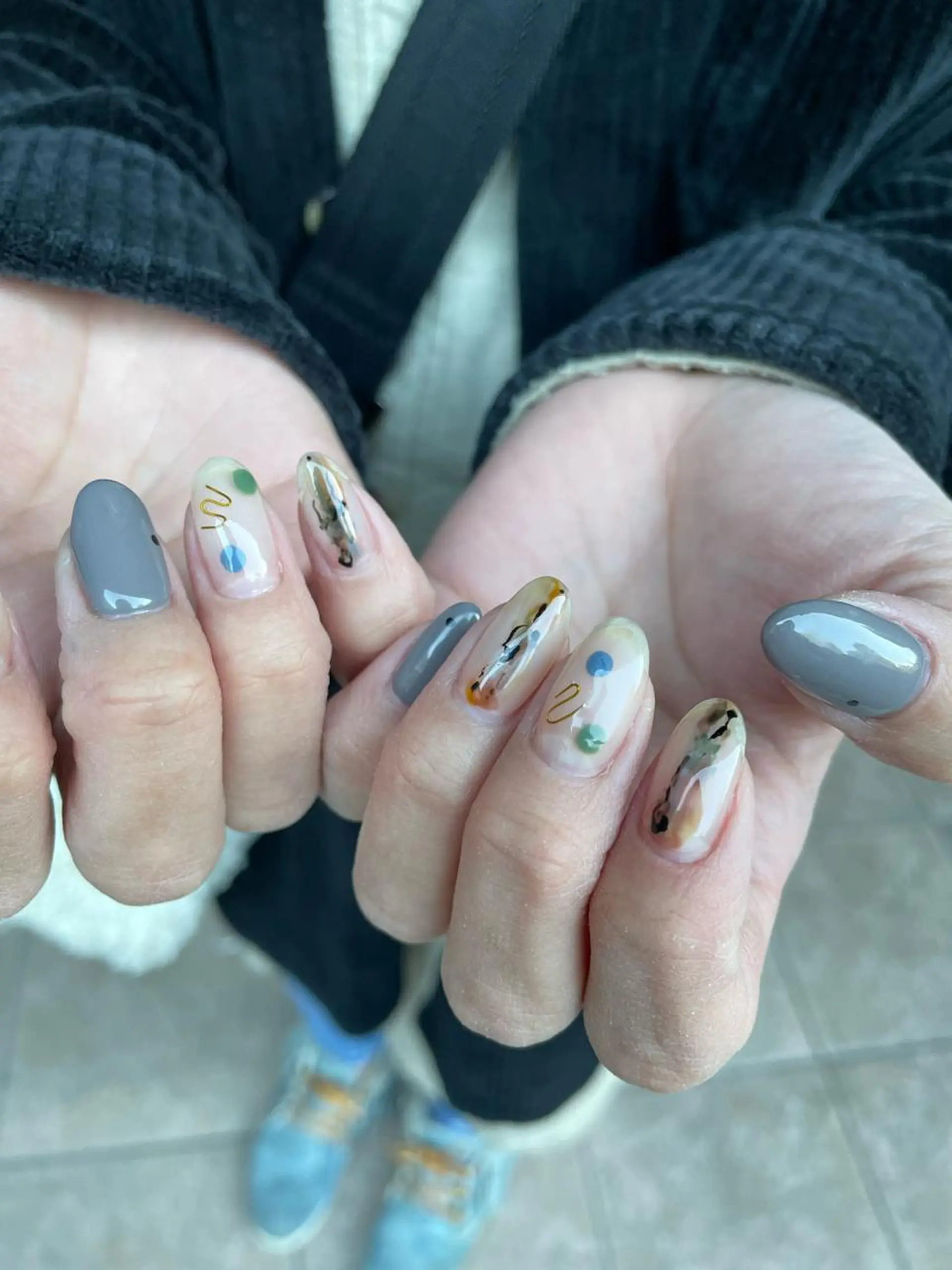 ネイル ニュアンスネイル シンプルネイル percent .%のネイルデザイン