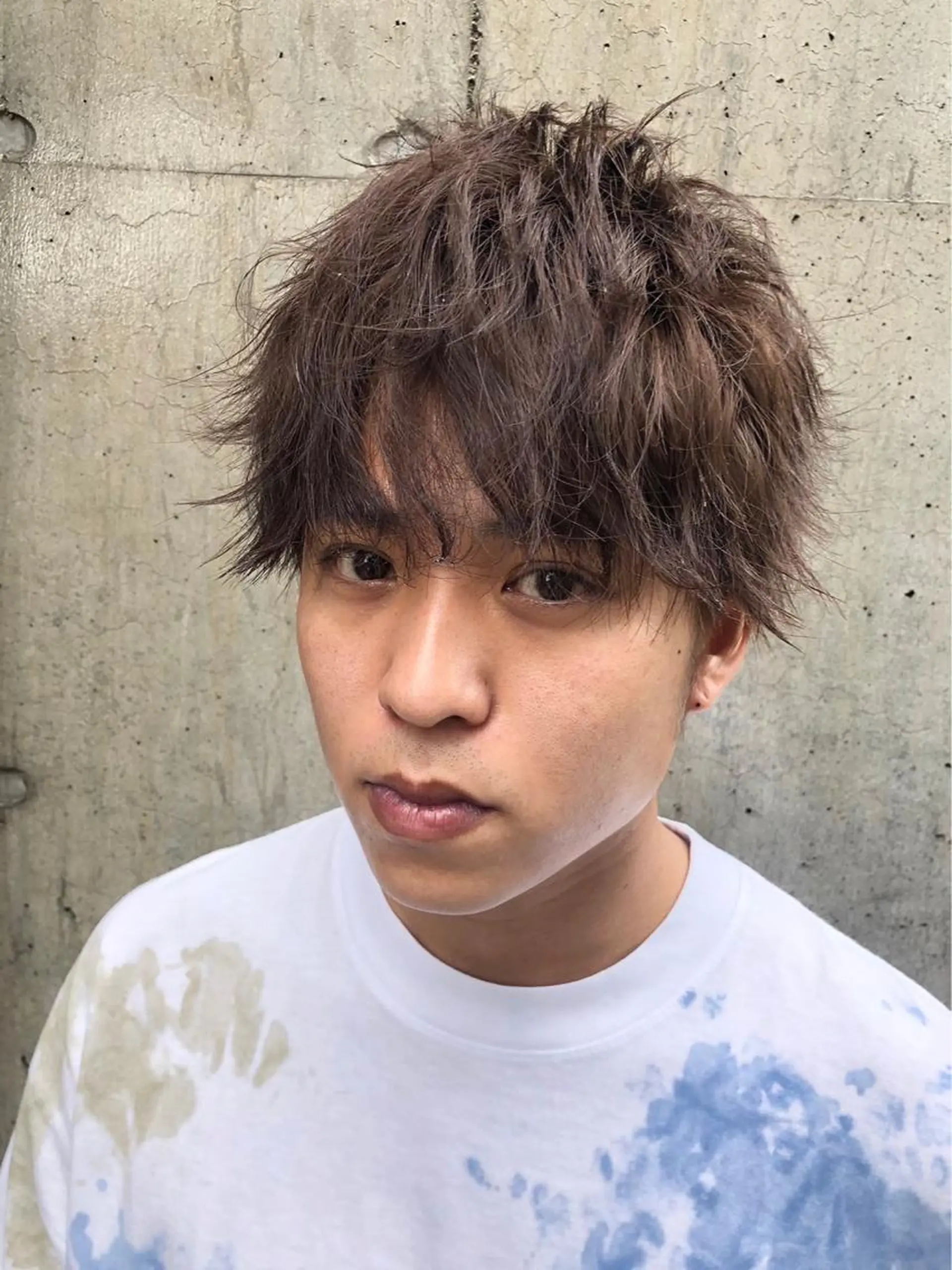 メンズ 顔周りレイヤー 🎀マリノのヘアスタイル