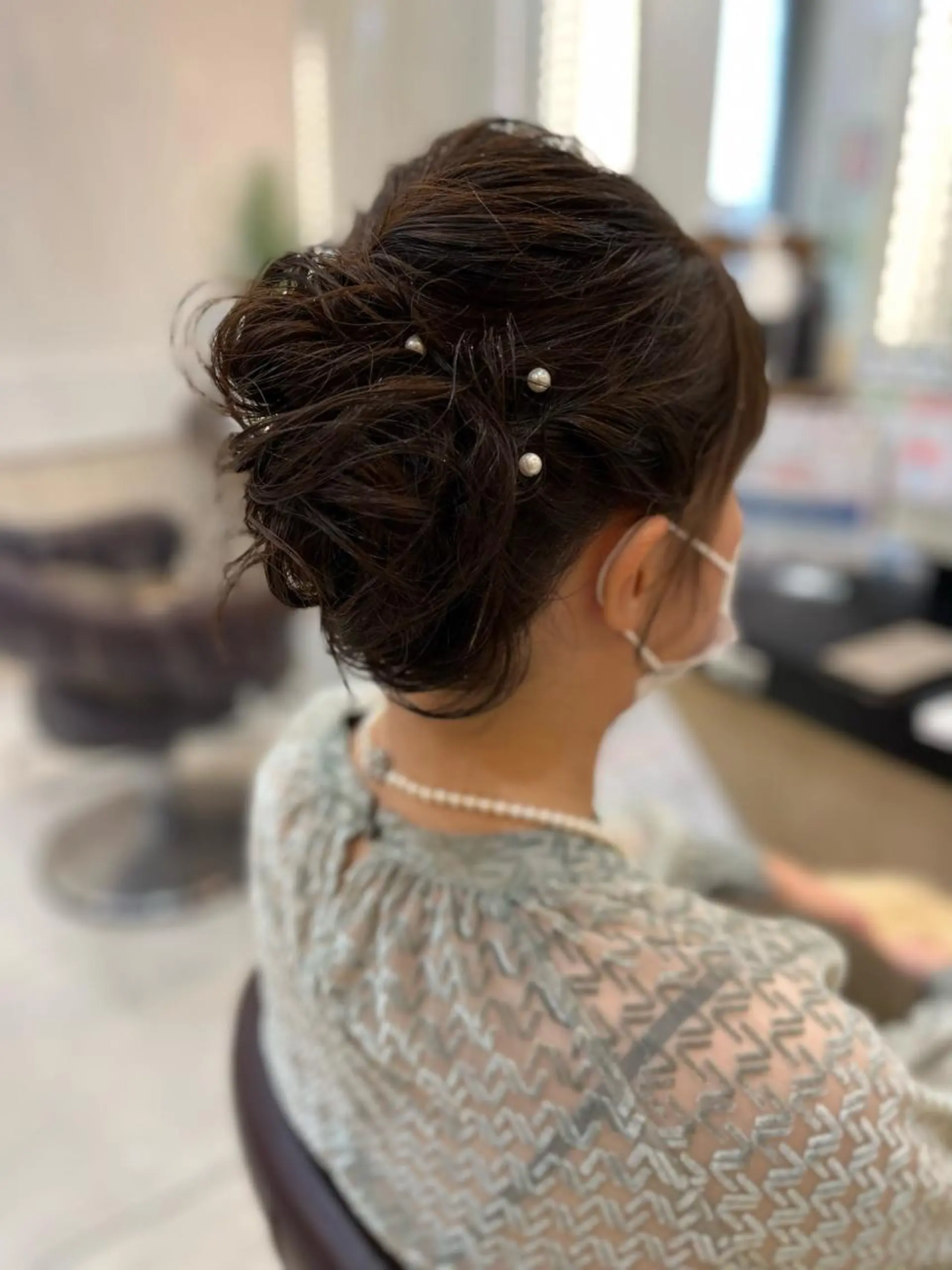 ミディアム ヘアアレンジ トータルビューティー K:R鶴川のヘアスタイル