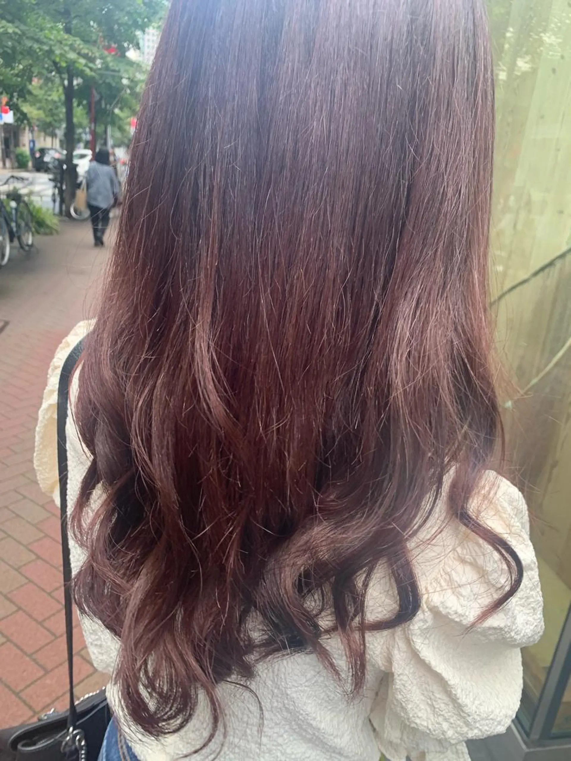 カラー カシス ピンクカラー ルラブランシェ所属・🫧美髪カラー🫧 MANAMIのヘアスタイル