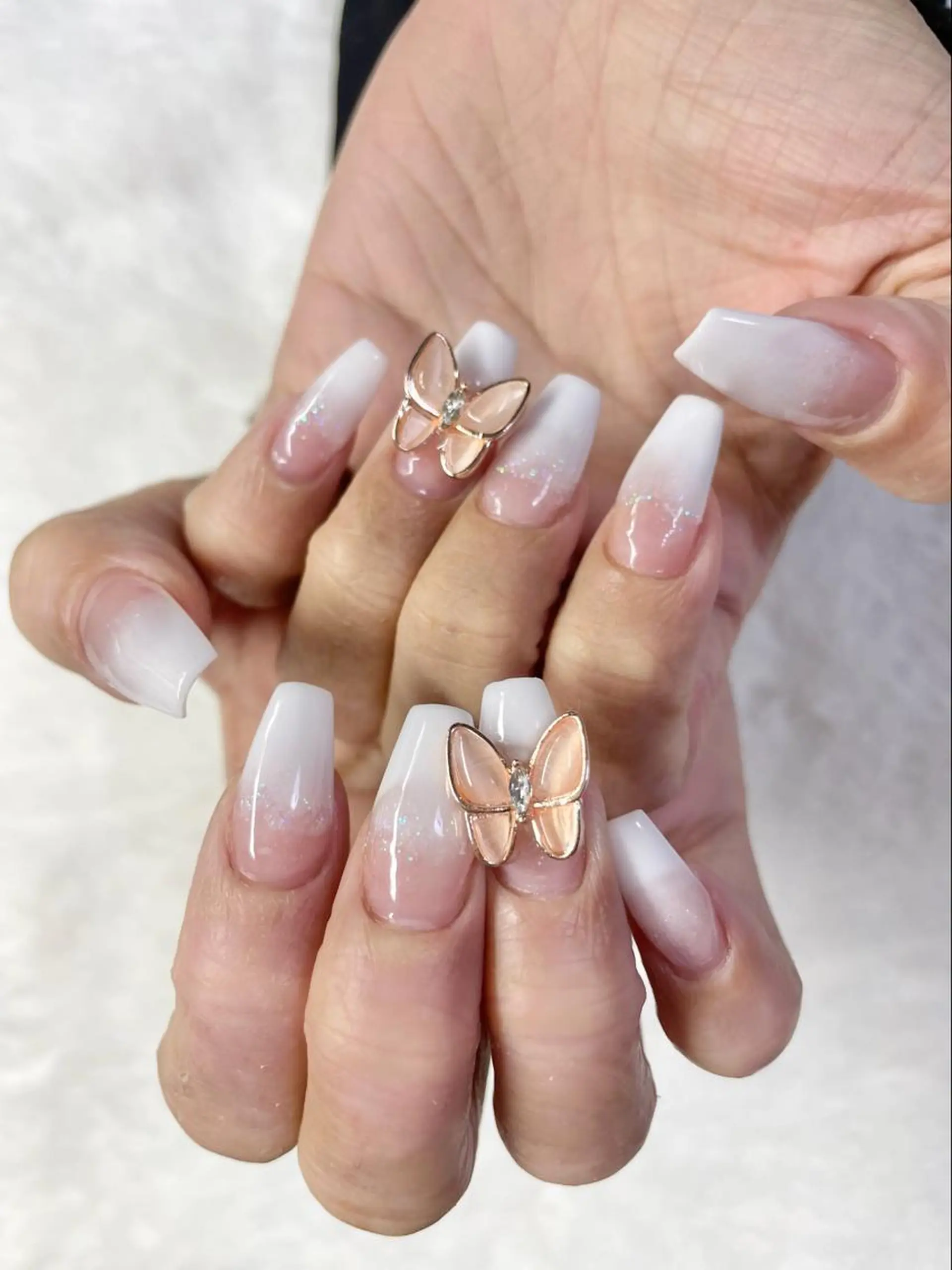 ネイル グラデーション スカルプネイル Y's nailのネイルデザイン