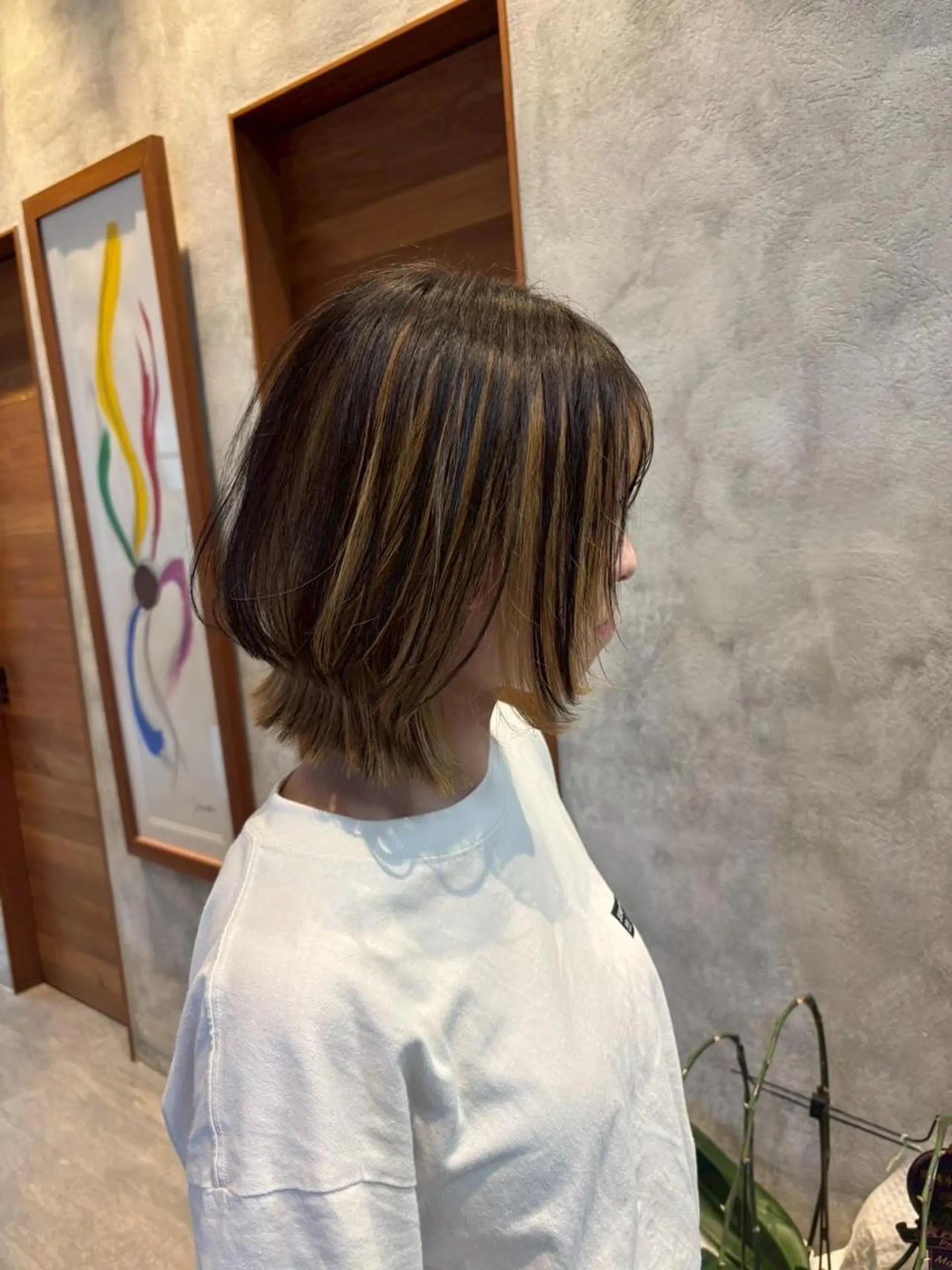 ショート 長谷川 楓のヘアスタイル