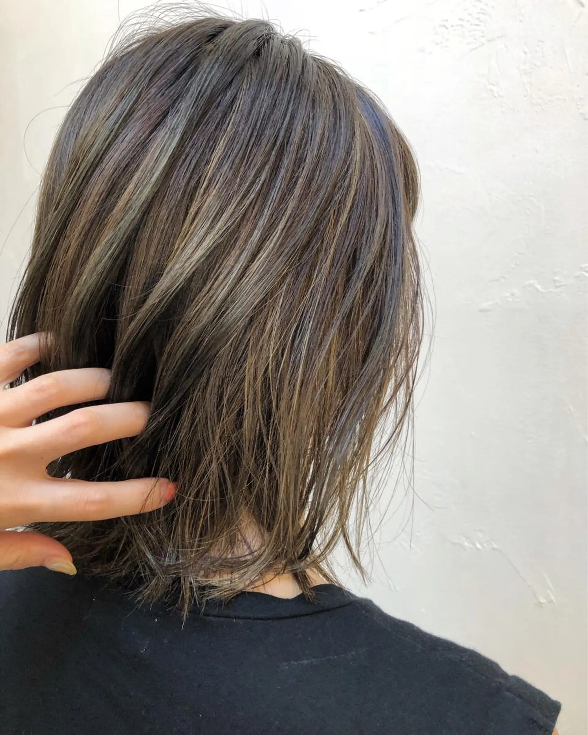 ショート カラー ハイライトカラー ハイライト luve heart's And Be  minamisemba所属・脇坂 佳世の眉毛・アイブロウイメージ