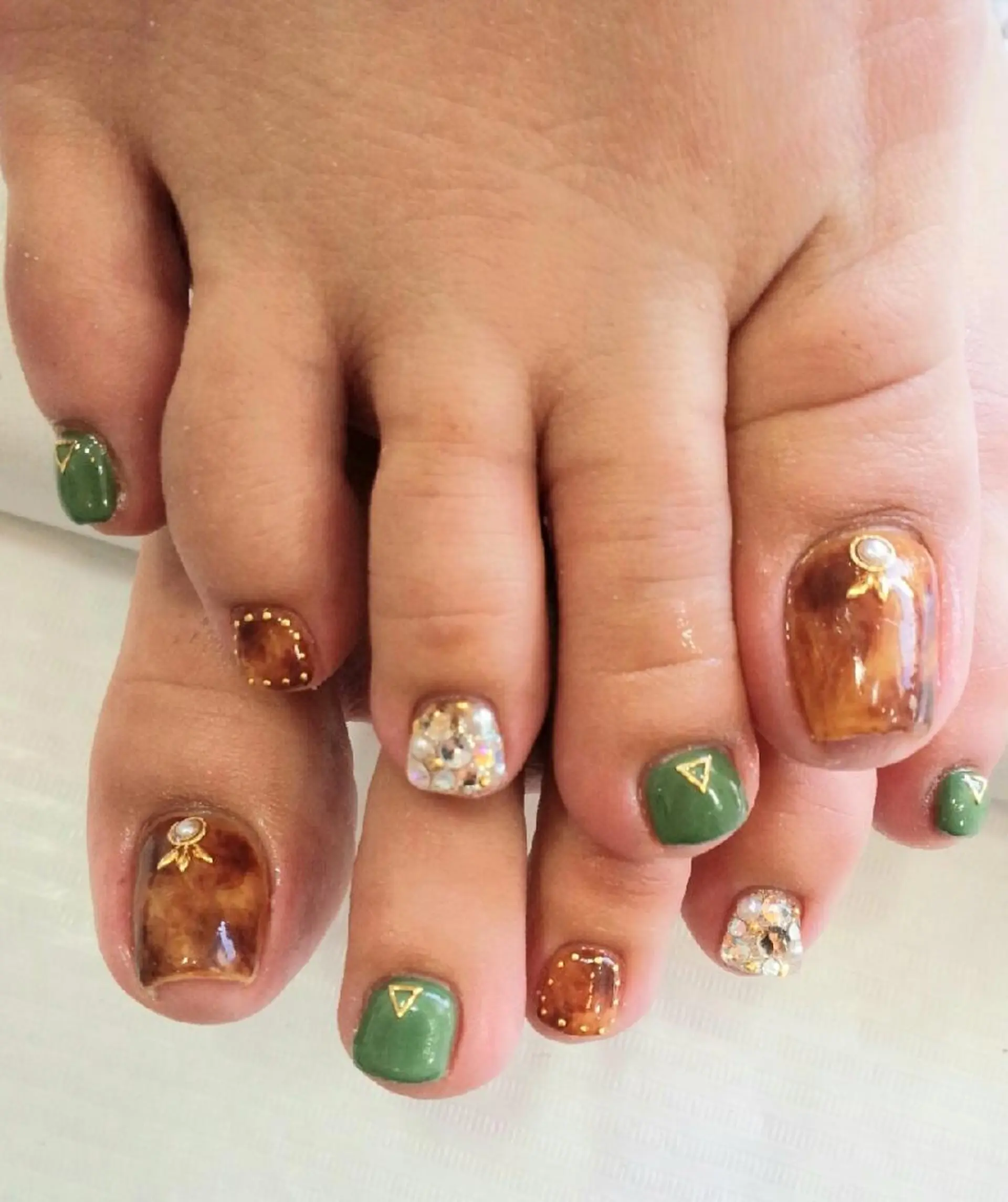 ネイル フットネイル 博多ネイル ｍｉｍｉのネイルデザイン