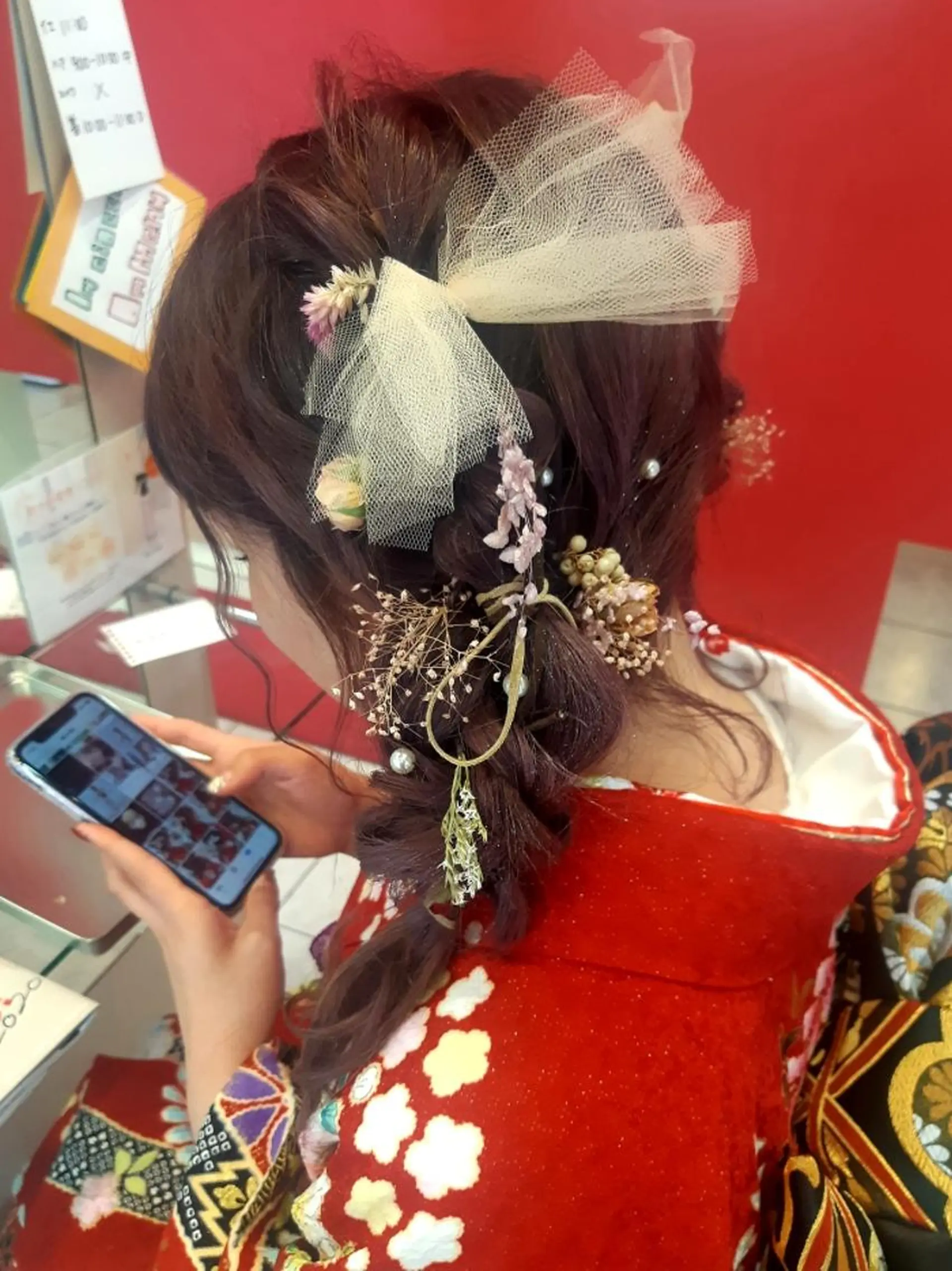 ロング ヘアアレンジ ひな ALBA🐰三鷹のヘアスタイル