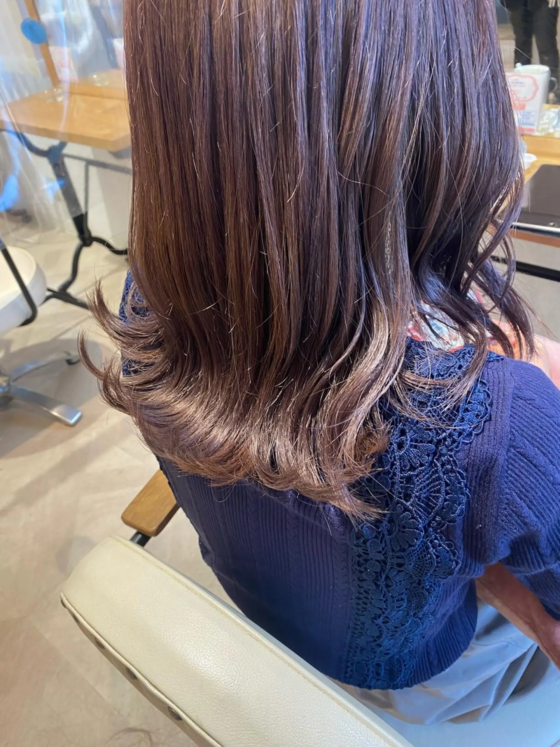 ミディアム パープルカラー 韓国風&髪質改善特化 ✂️MISAKI✂️のヘアスタイル