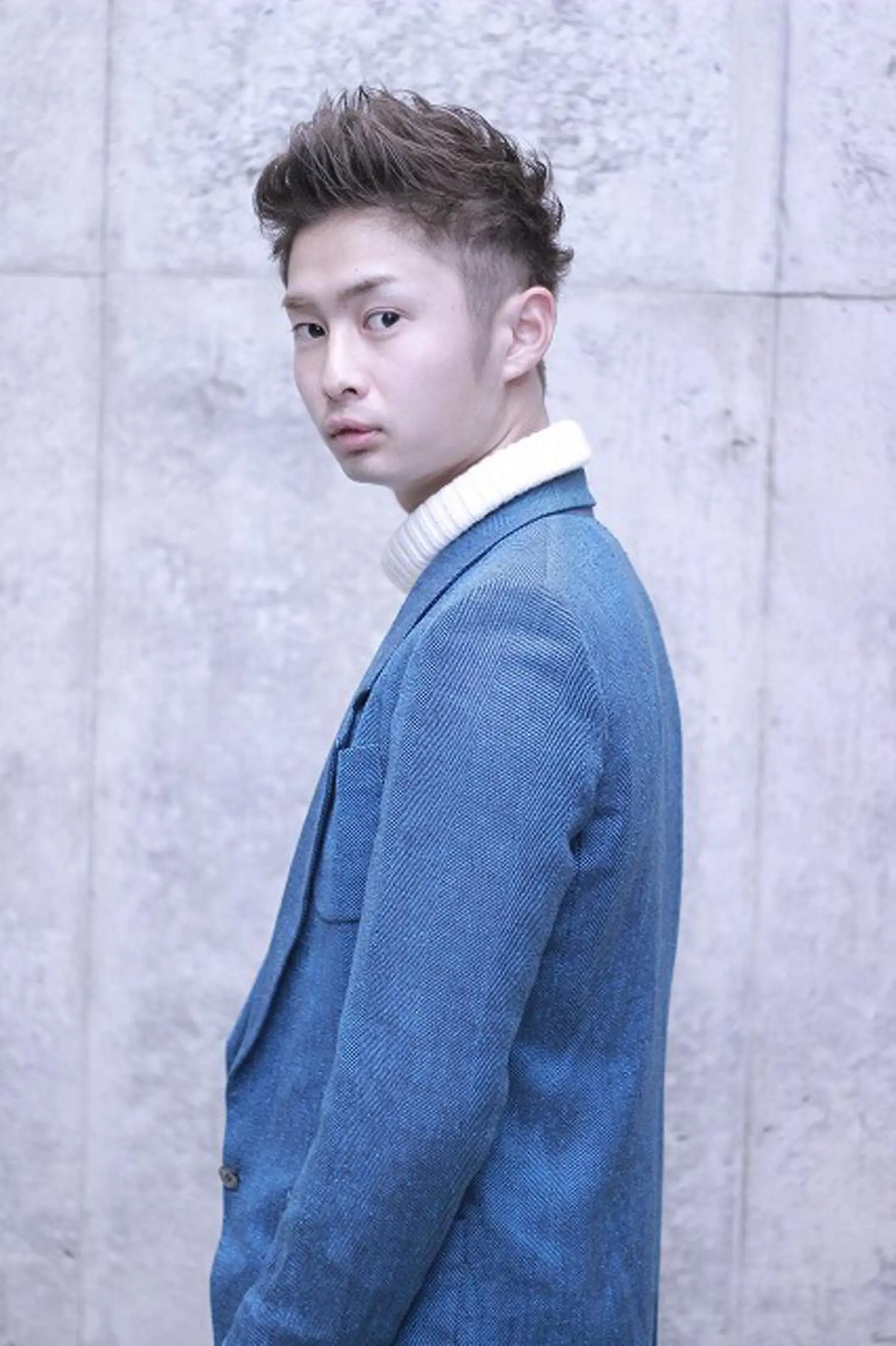 ショート カラー パーマ cachecache所属・及川 光のヘアスタイル