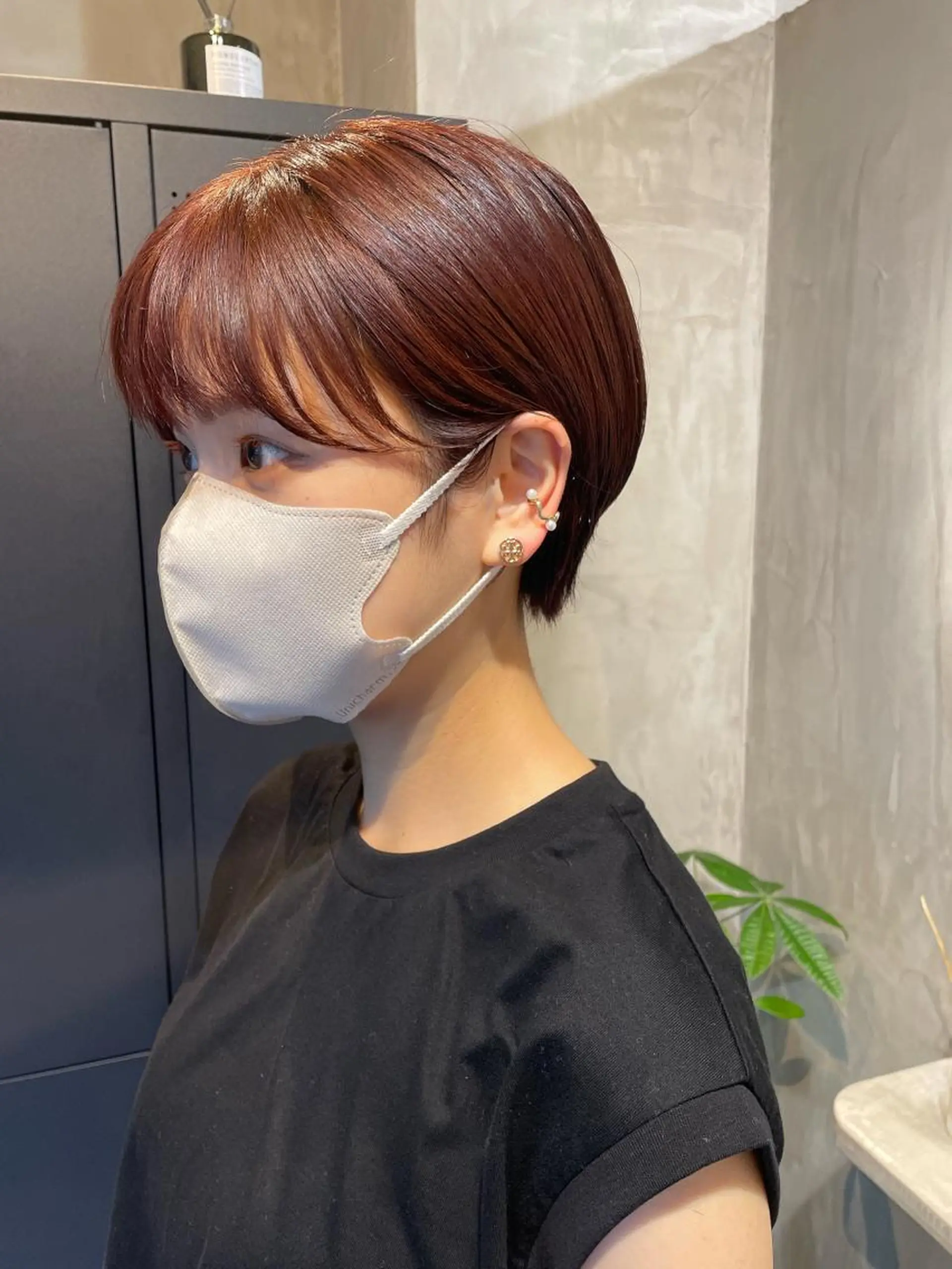 ショート カラー ヤマモト マイのヘアスタイル