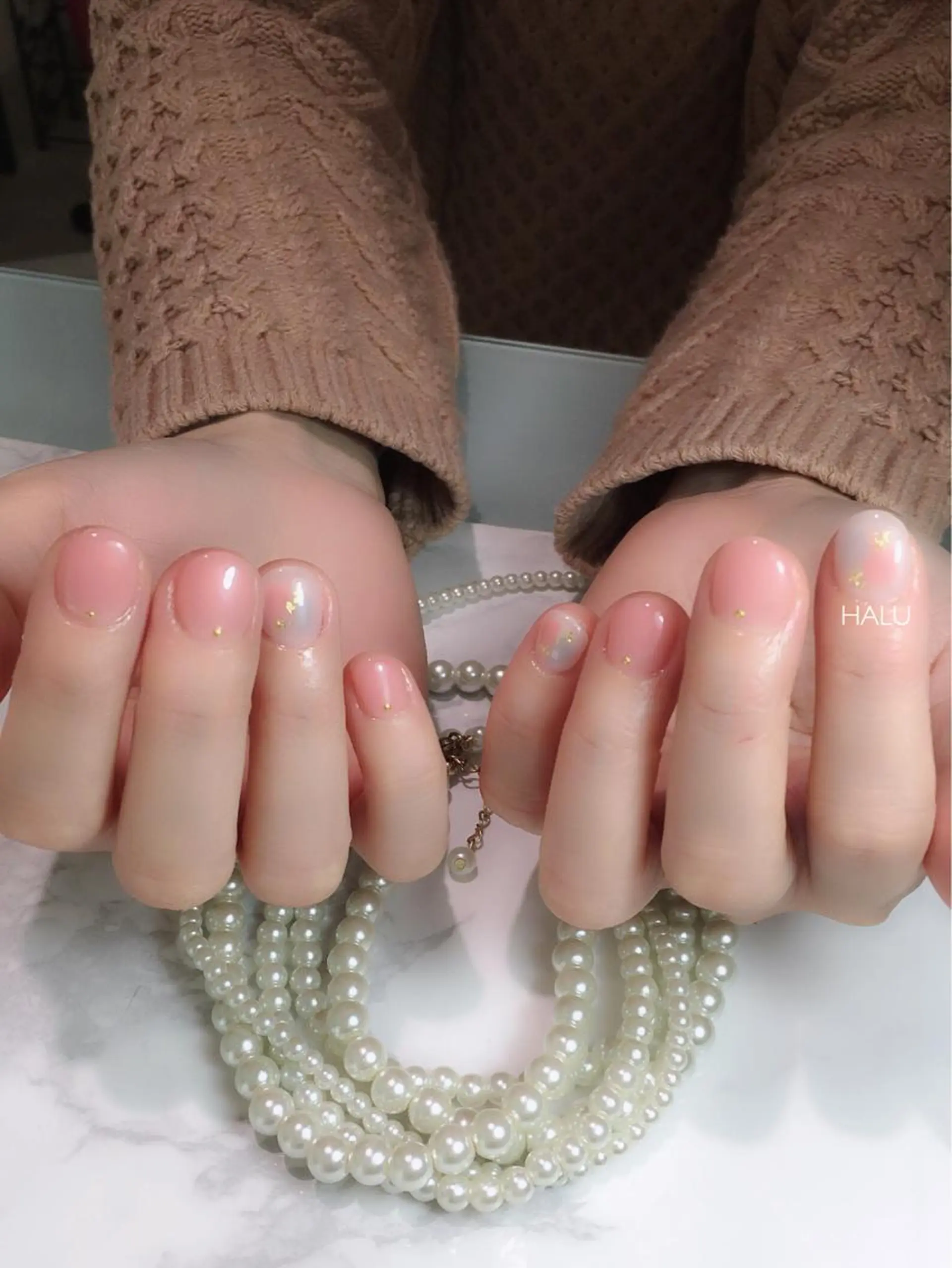 ネイル ガーリー 春ネイル HALU ハルのネイルデザイン