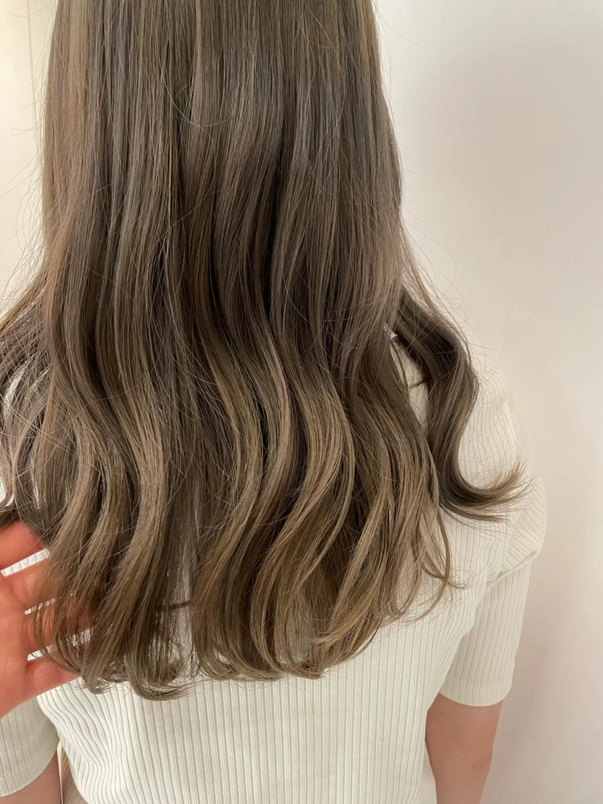 ロング 韓国風パーマ/ヘア セット/店長みづきのヘアスタイル